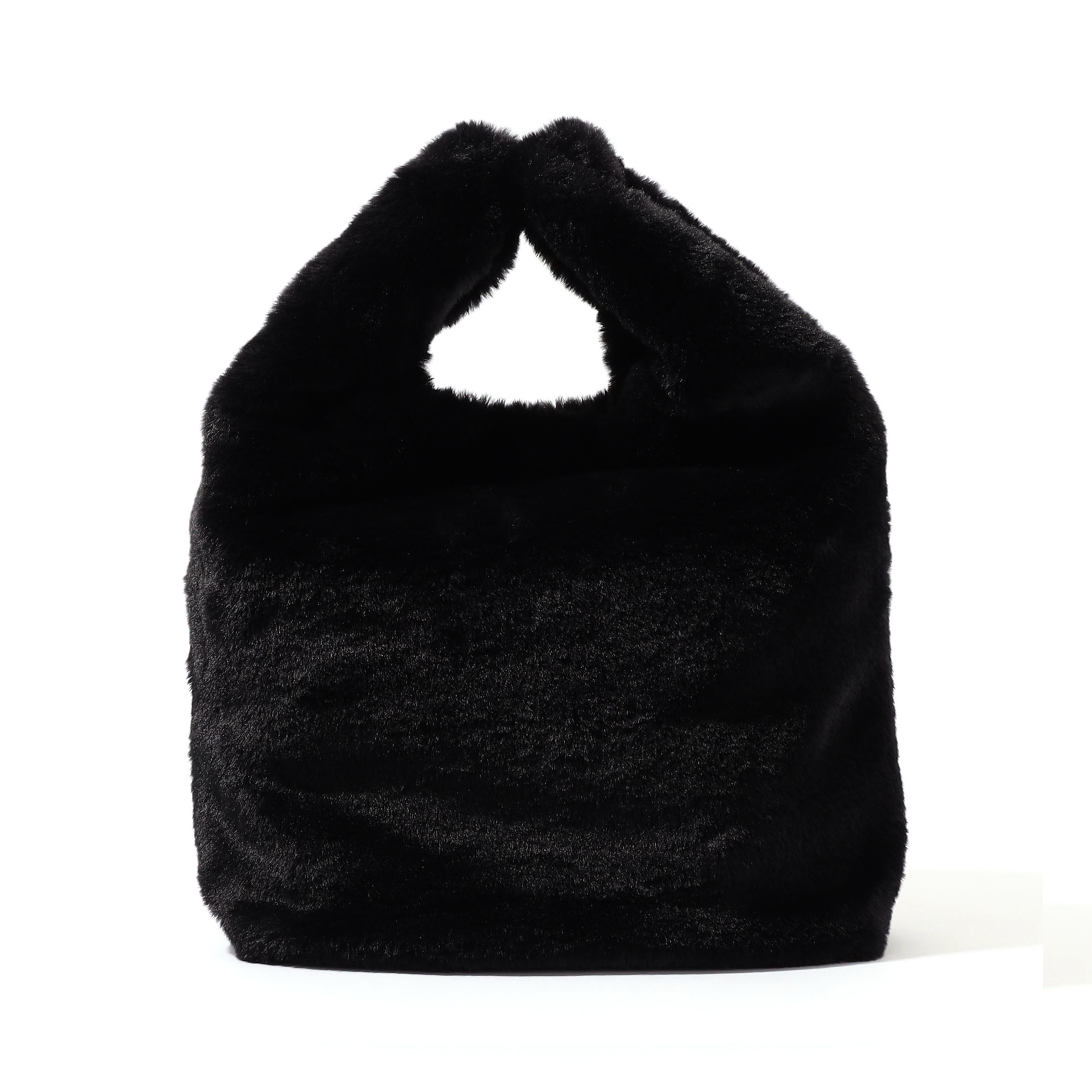 VANGI フェイクファー ショッピングバッグ