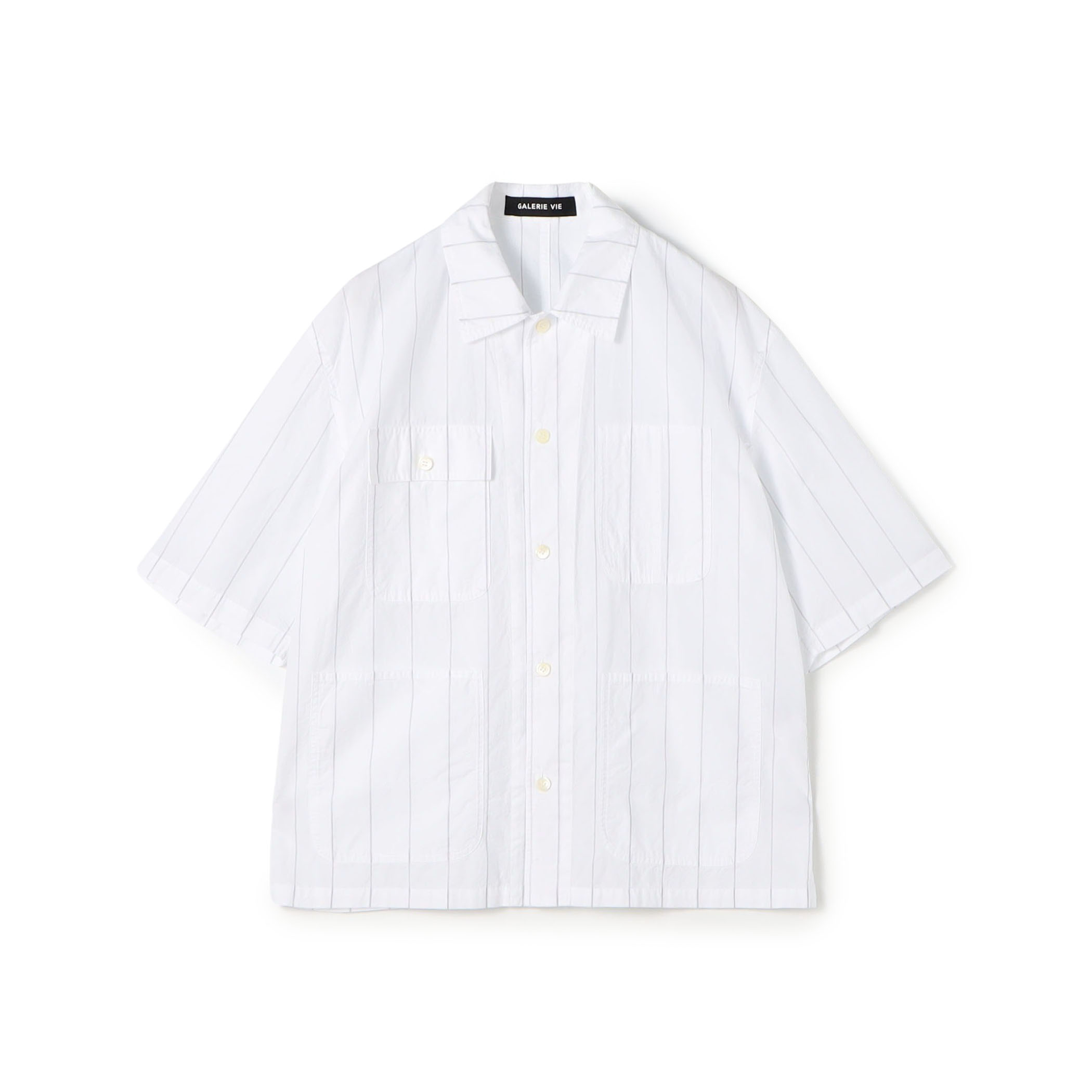 コットン 4ポケットシャツジャケット