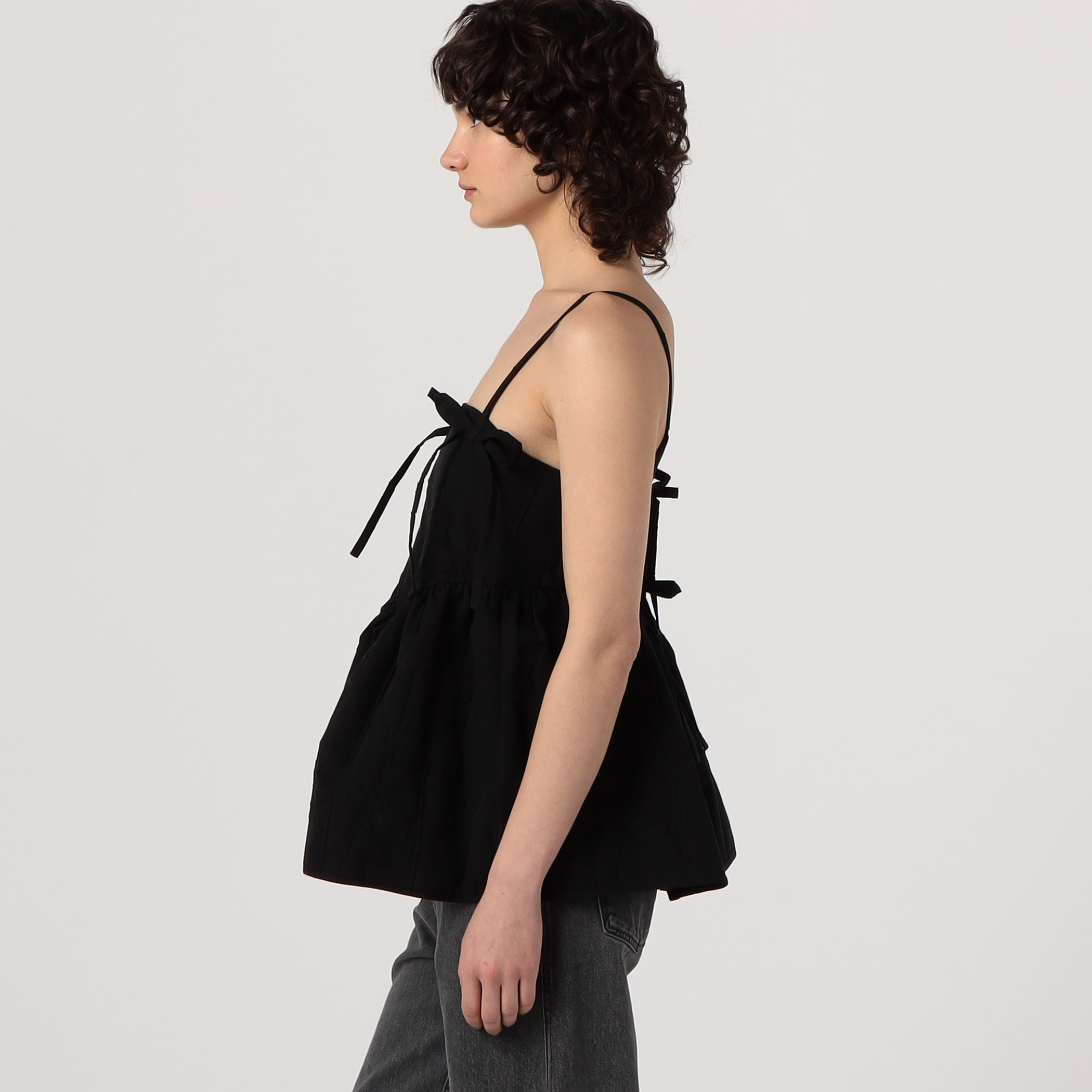 CECILIE BAHNSEN AKIRA TOP ペプラムキャミソール