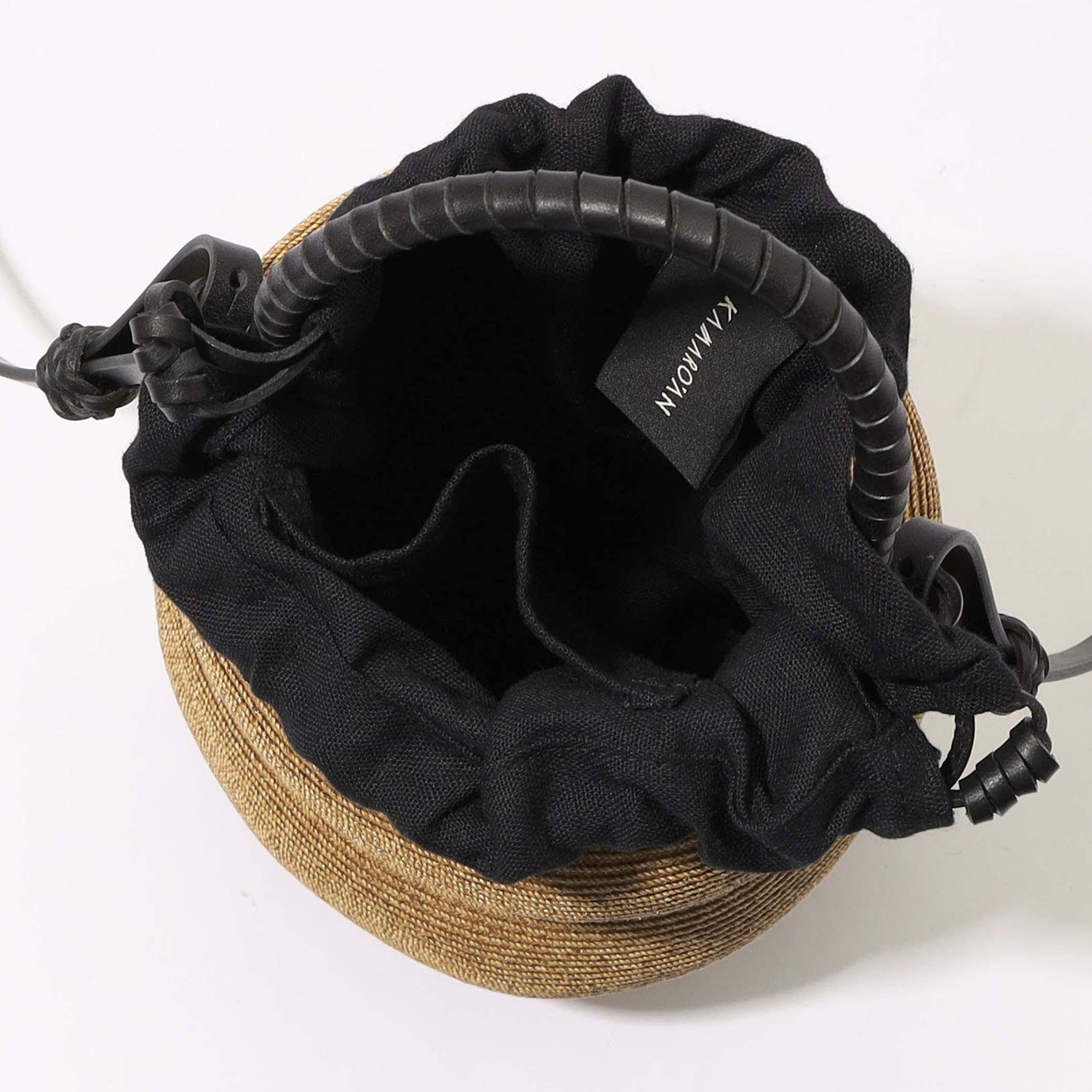 KAMARO'AN Gourd Hand バスケットバッグ｜トゥモローランド 公式通販