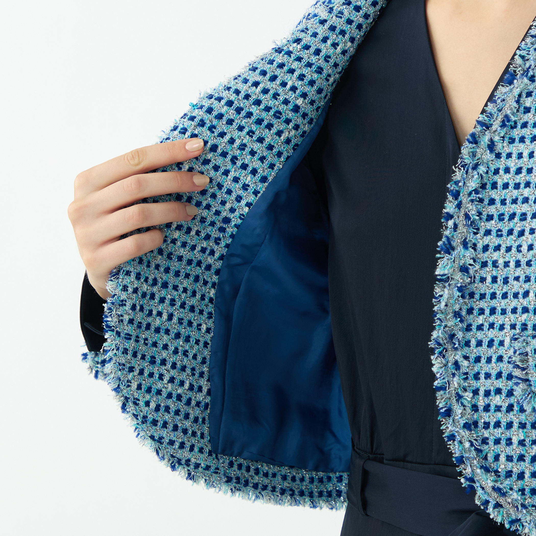 ペペローニツイード ショートジャケット｜トゥモローランド 公式通販