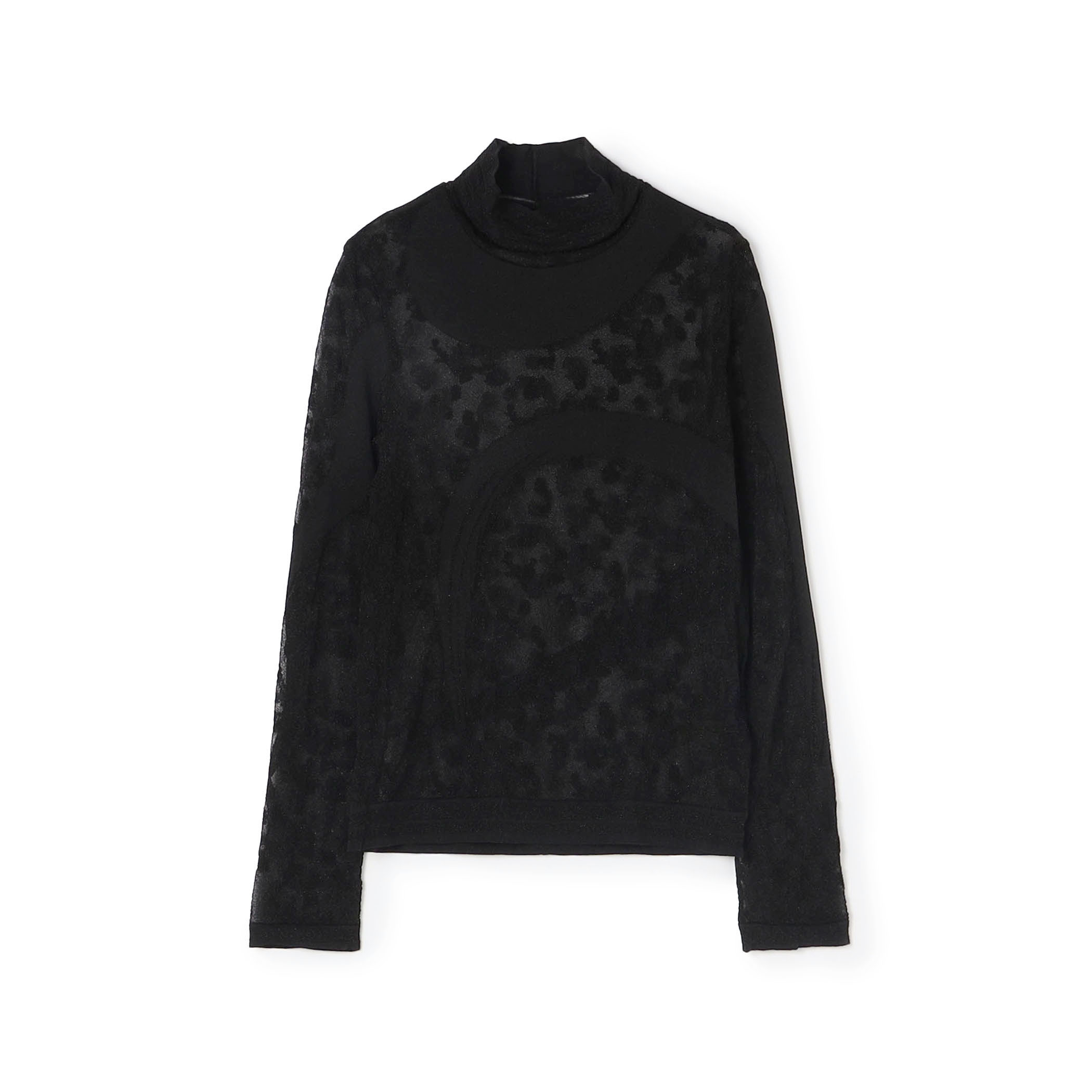 Mame Kurogouchi Knitted High Neck Top