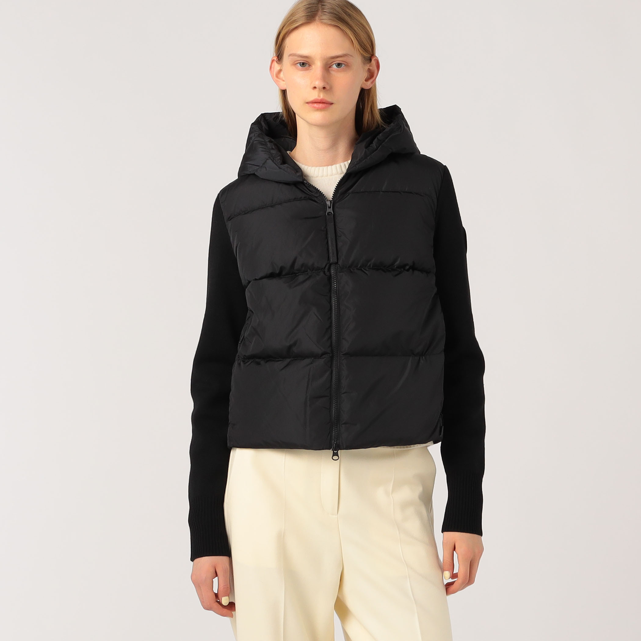 CANADA GOOSE HyBridge Knit Hoody 6507WT ダウンジャケット