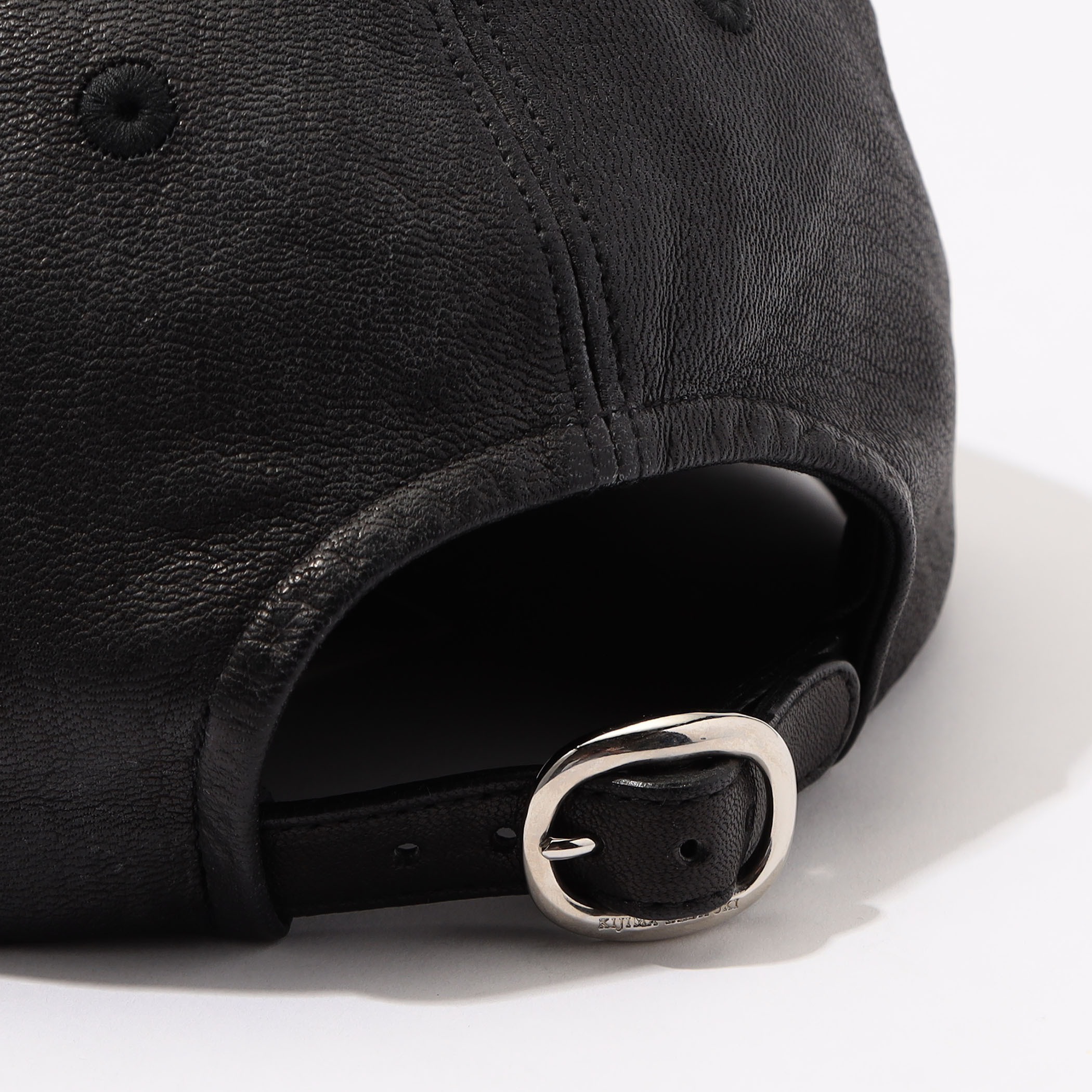KIJIMA TAKAYUKI DEERSKIN 6PANEL ディアレザーキャップ