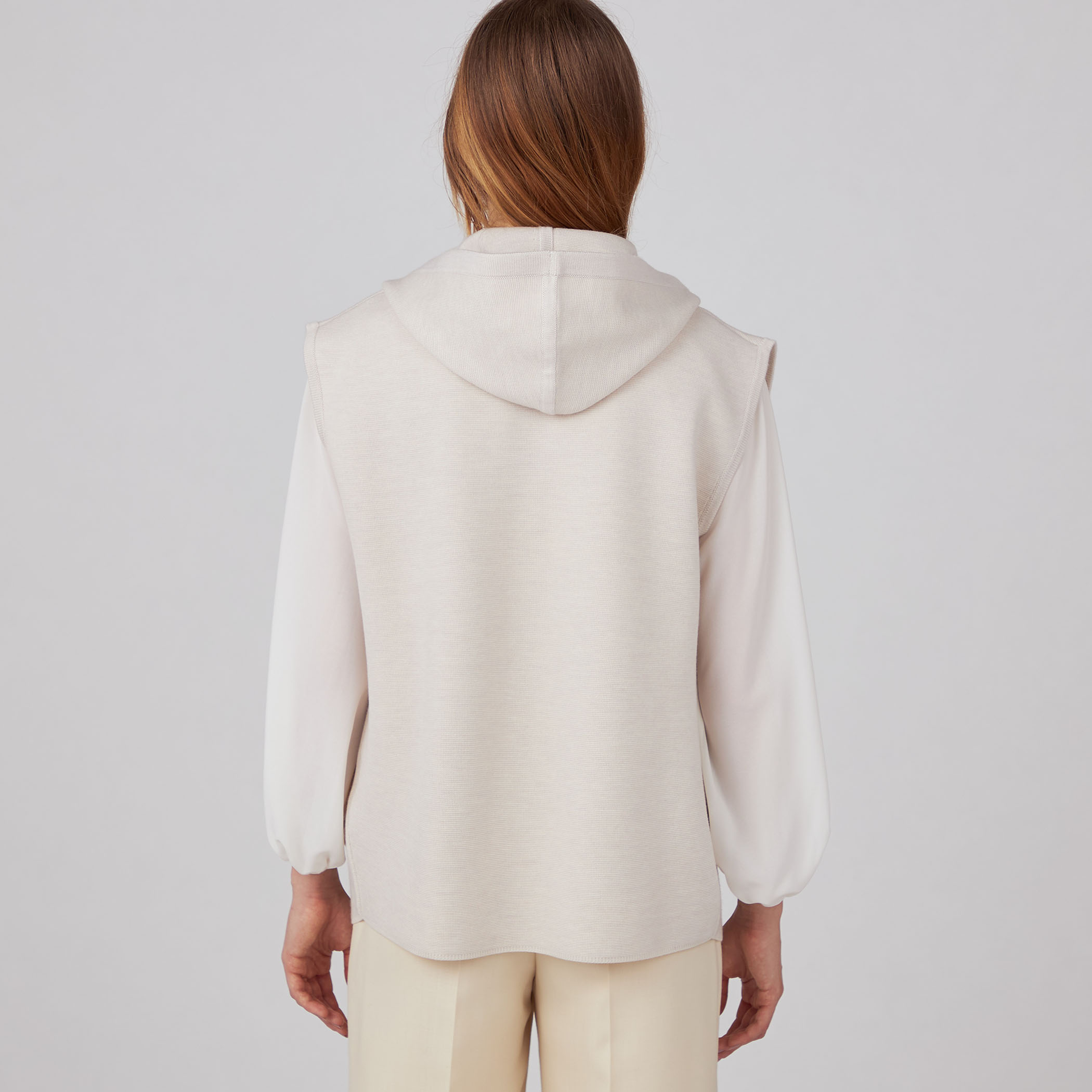 ウールポリエステルミラノリブ フーディジレ｜トゥモローランド 公式通販