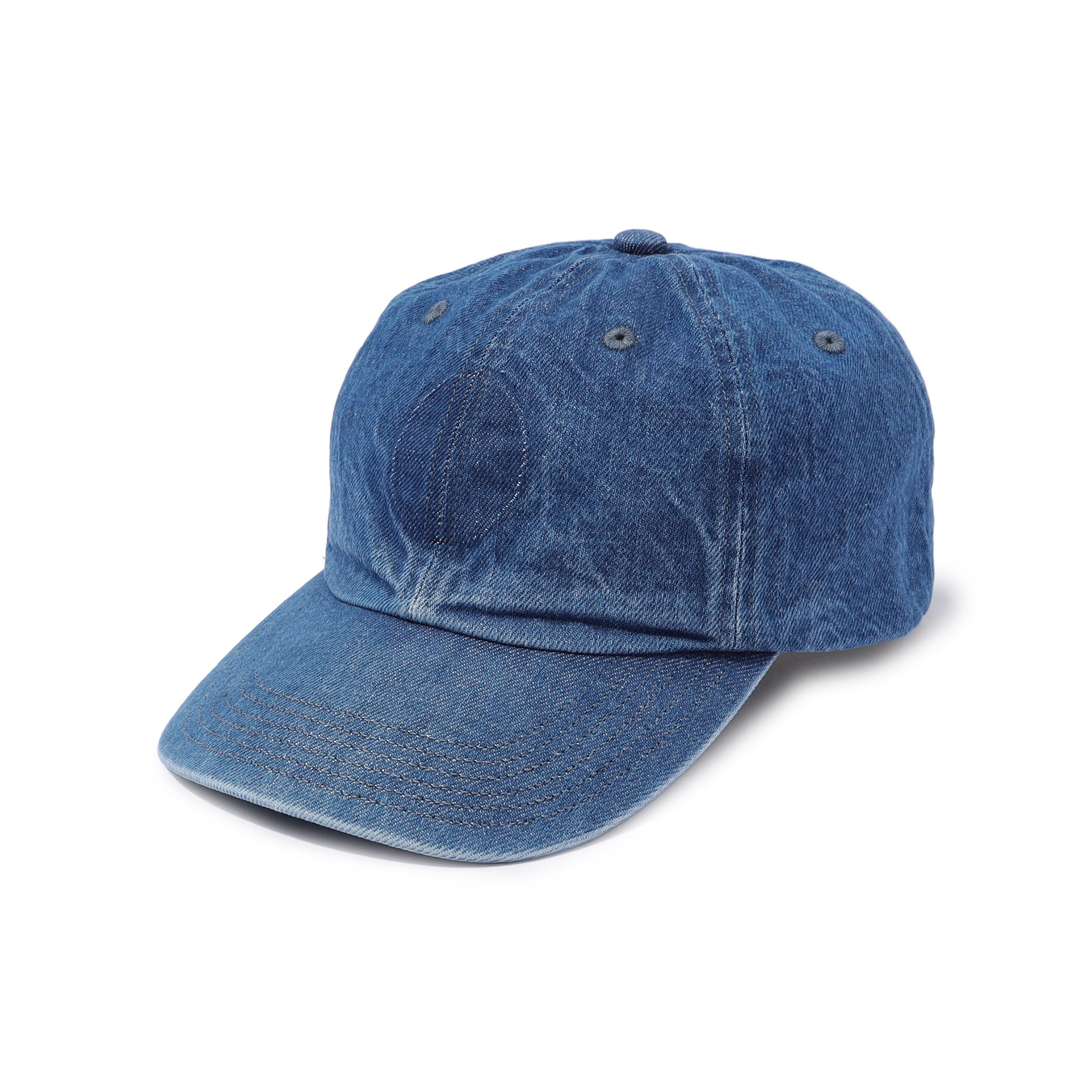 KIJIMA TAKAYUKI SLAB DENIM 6PANEL CAP