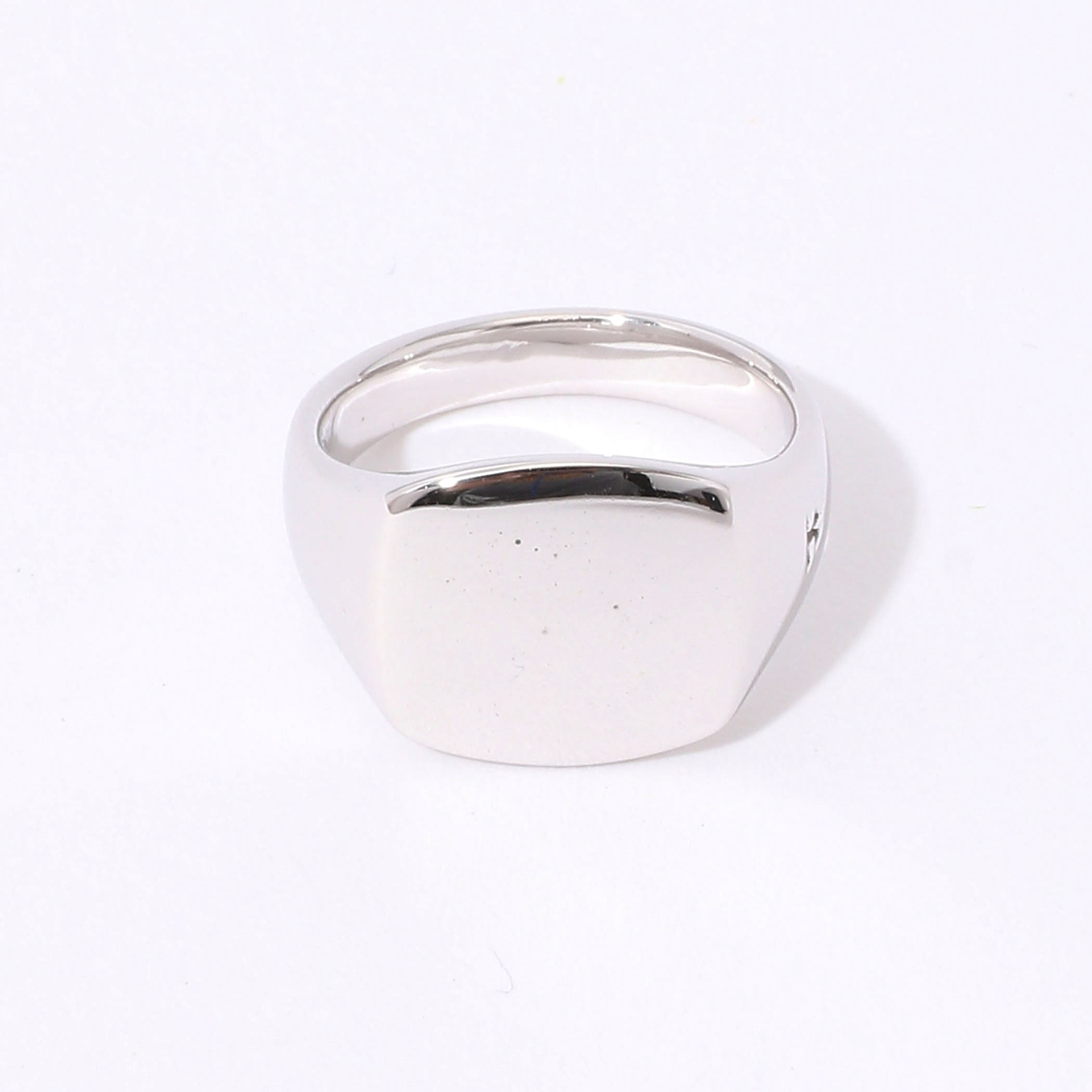 買付先TOW WOOD Cushion Mini Signet Ring 14号