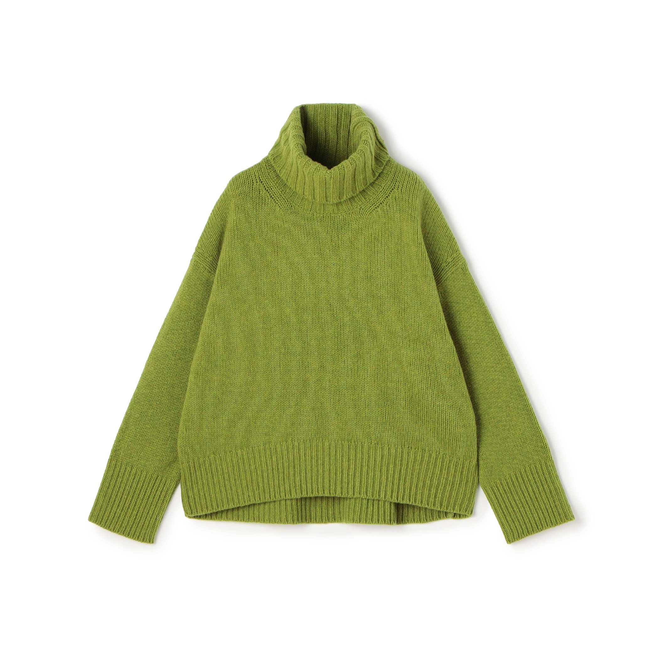 ファインウール タートルネックプルオーバー