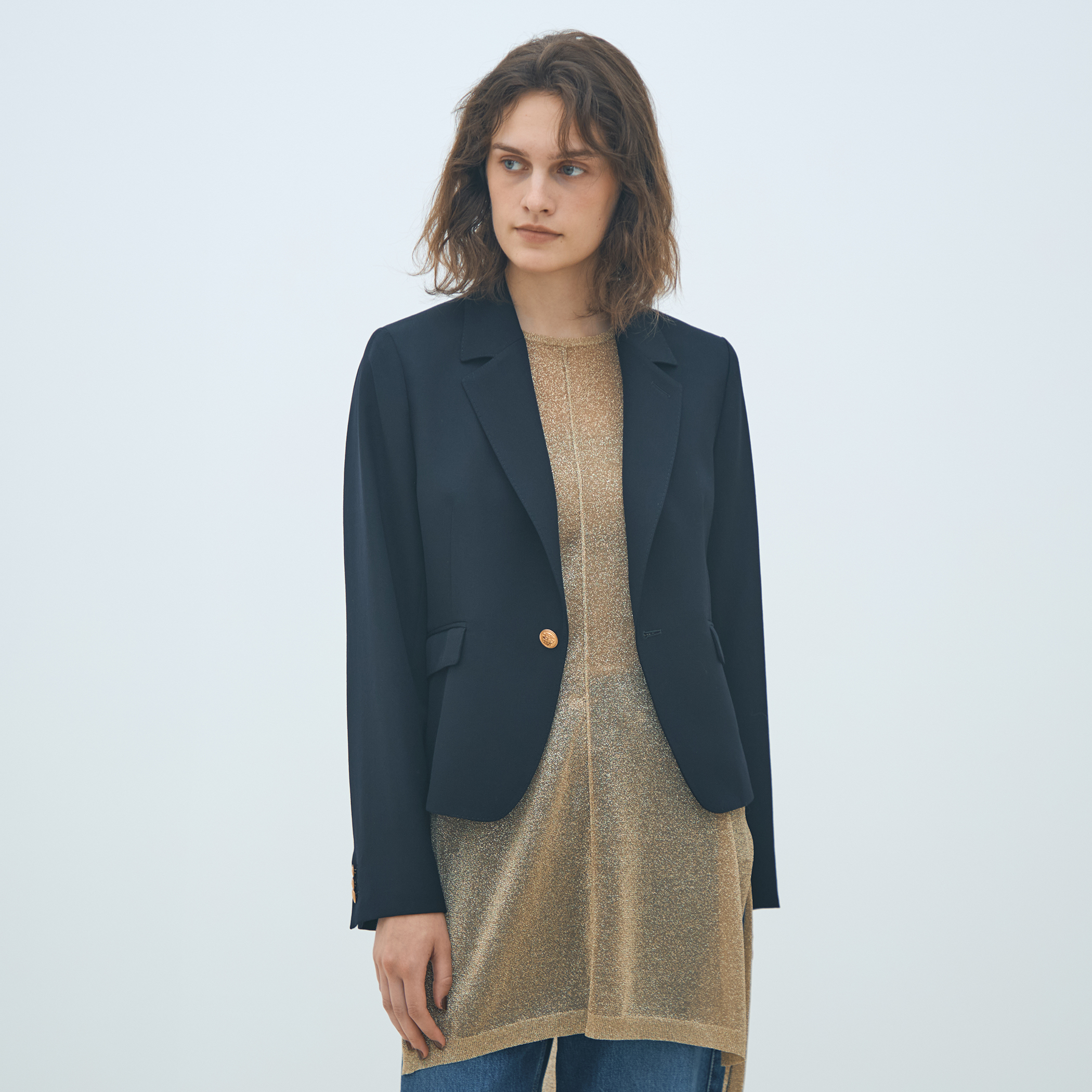 I*m様 MACPHEE シングルブレストジャケット　トゥモローランド ビンテージギャバジン シングルブレストジャケット｜トゥモローランド