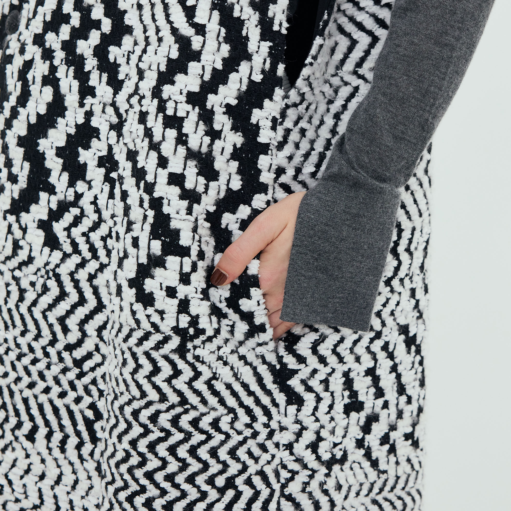 モノトーンジャカード ロングジレ｜トゥモローランド 公式通販