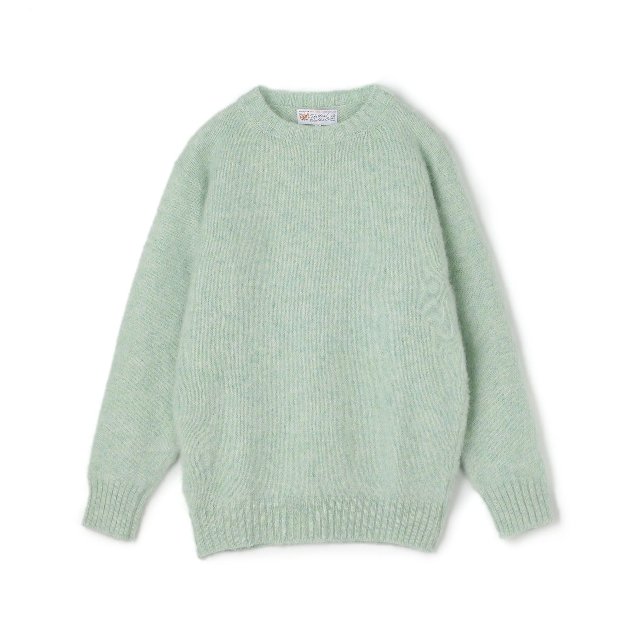 SHETLAND WOOLLEN Co. ウール クルーネックプルオーバー