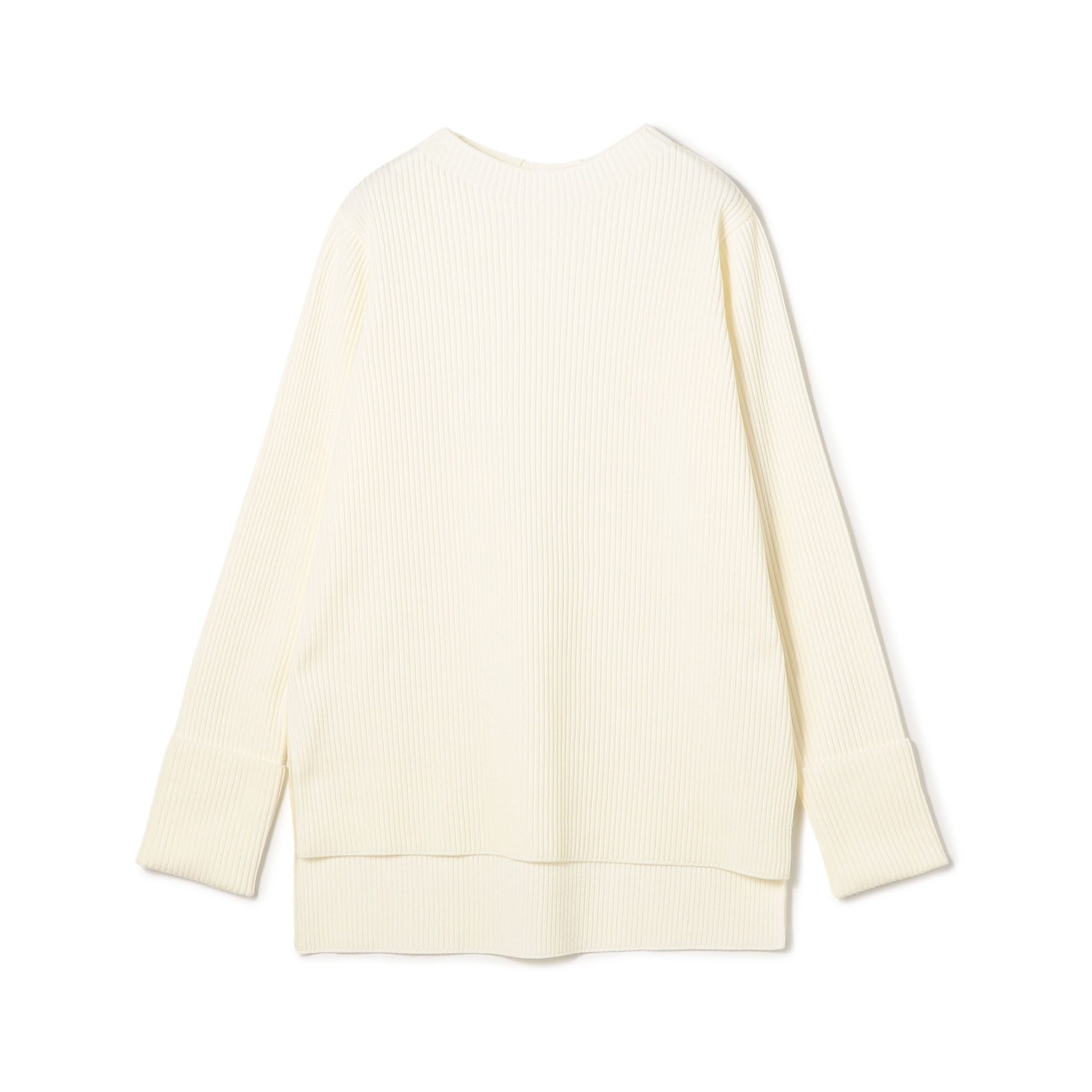 リンクスリブ ビルドネックプルオーバー