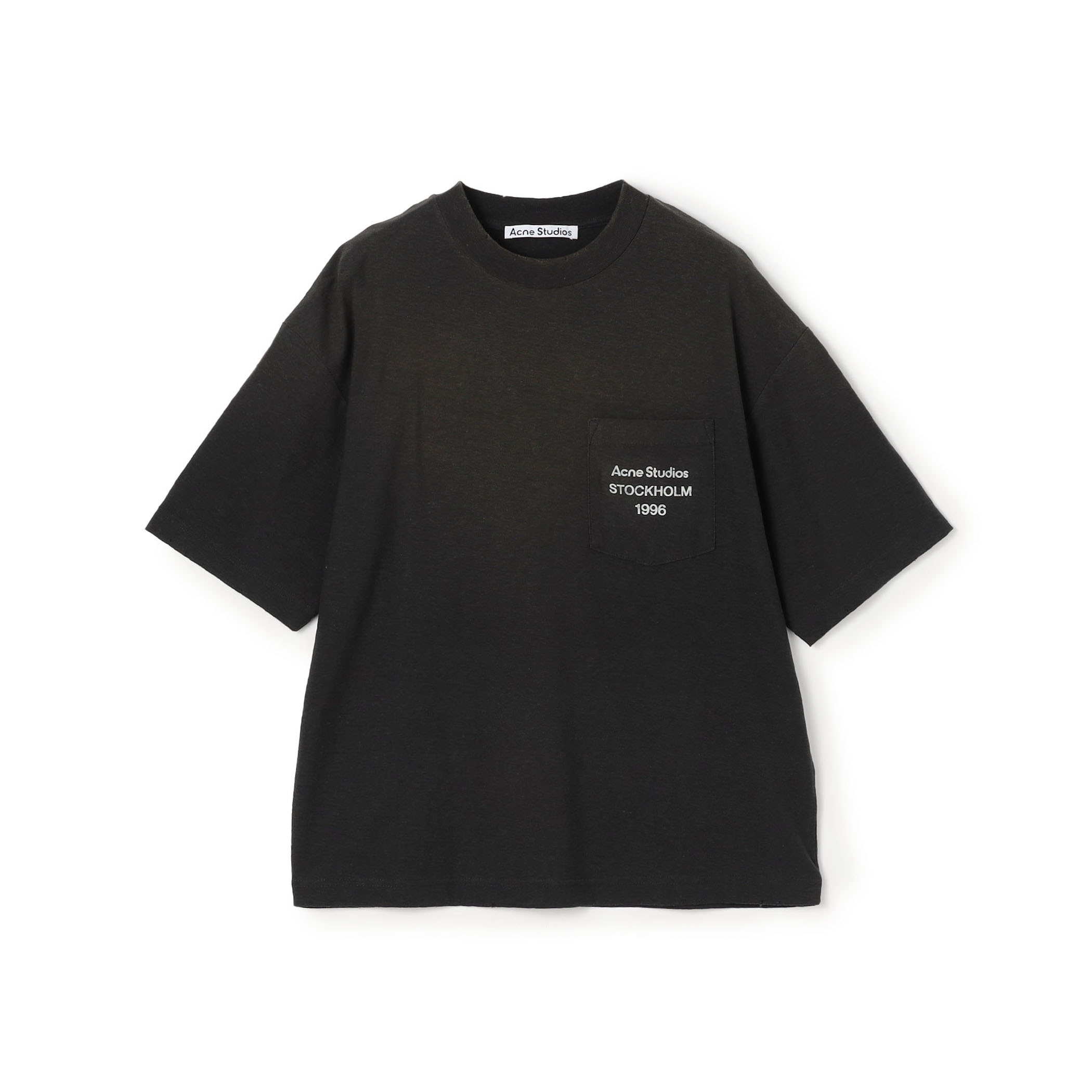 Acne Studios コットンリネン プリントTシャツ