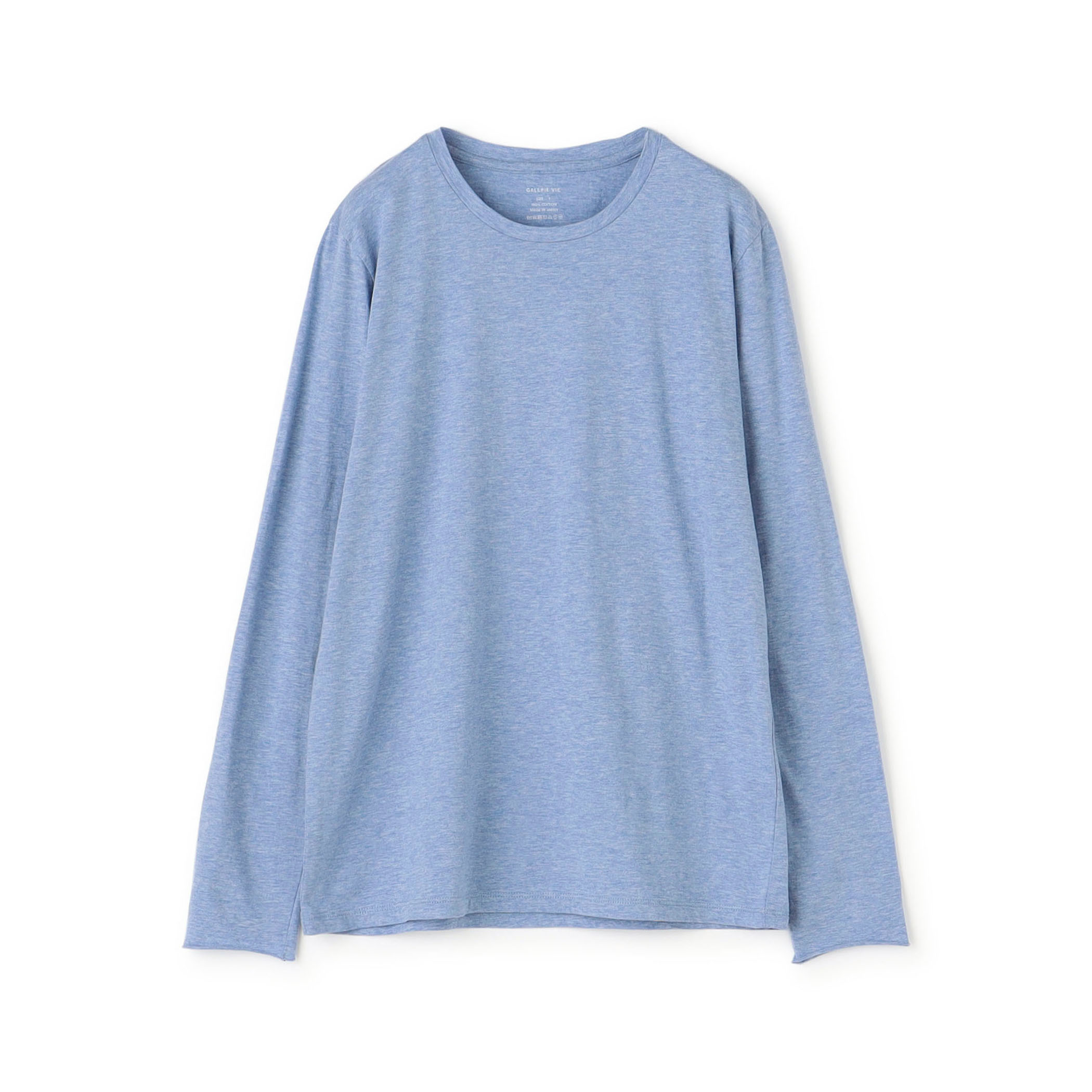 スムージーコットン クルーネックプルオーバー