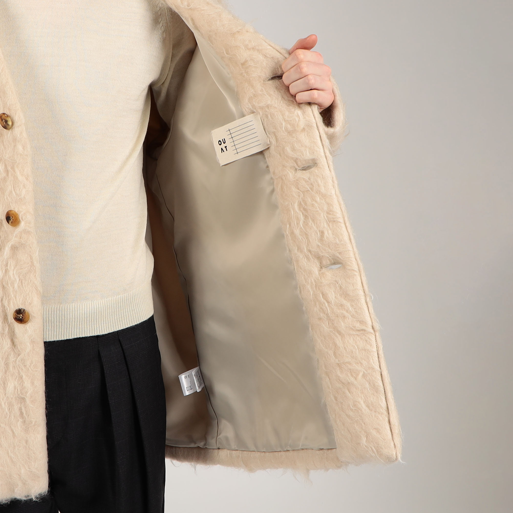 □OUAT SUPER MOHAIR JACKET｜トゥモローランド 公式通販
