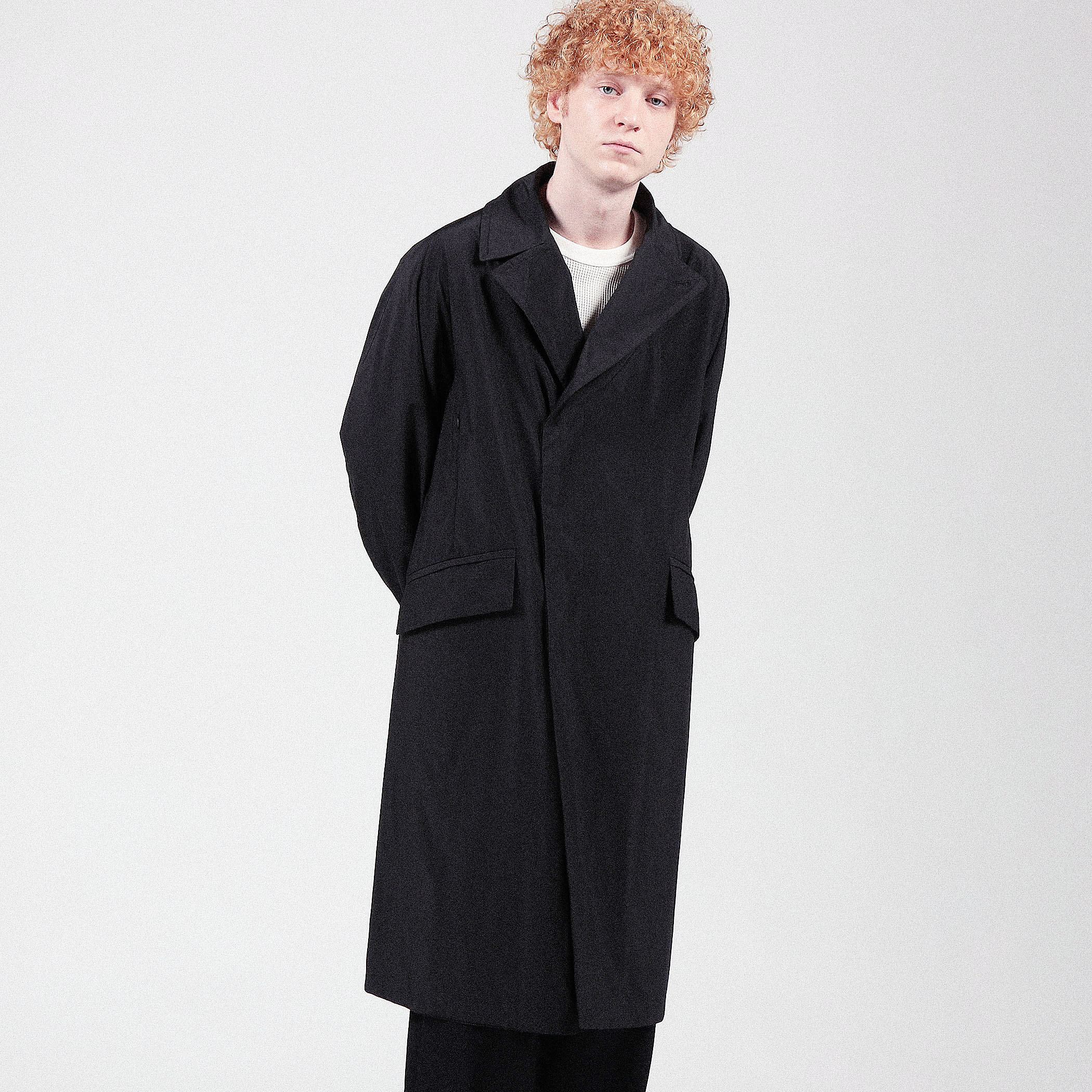TEATORA DEVICE COAT DP ポリエステルナイロン コート