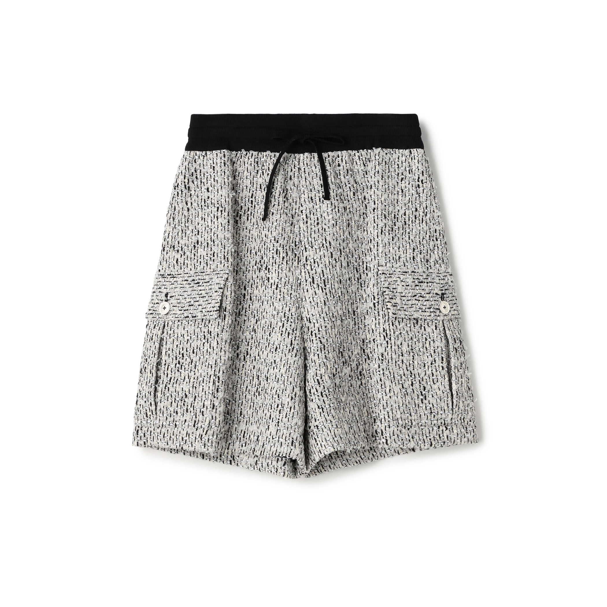 モノトーンツイード ショートパンツ