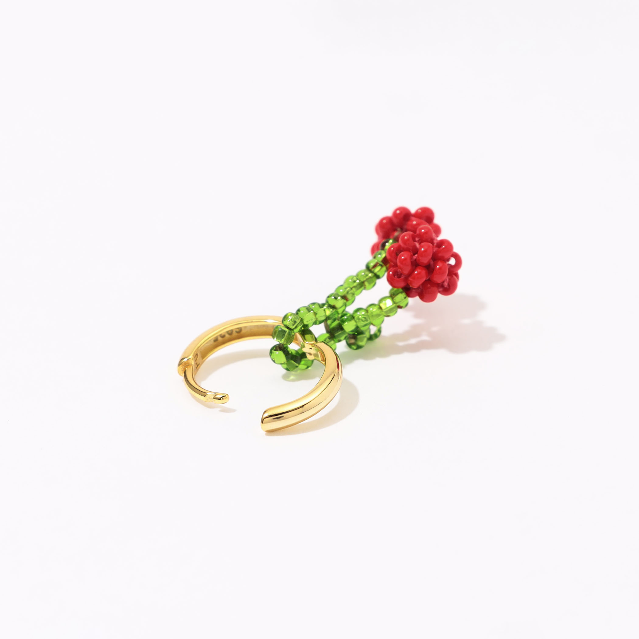 片耳ピアスイヤリング vis JILL mother ビュルデサボン ツモリ Pura Utz Mini Cherry Earring 片耳ピアス｜トゥモローランド 公式サイト