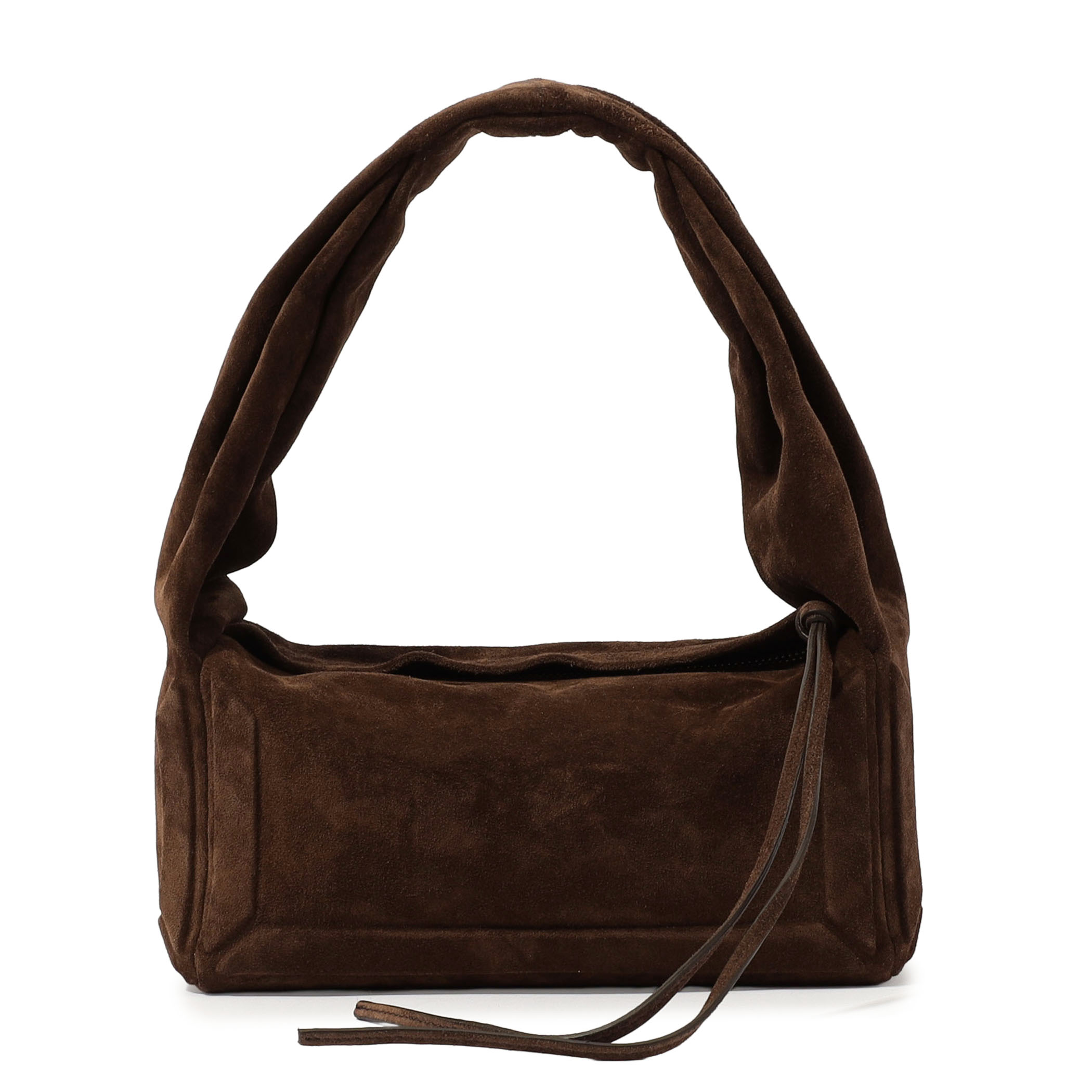 Maison Margiela BOX BAG EAST WEST SMALL スエード ハンドバッグ