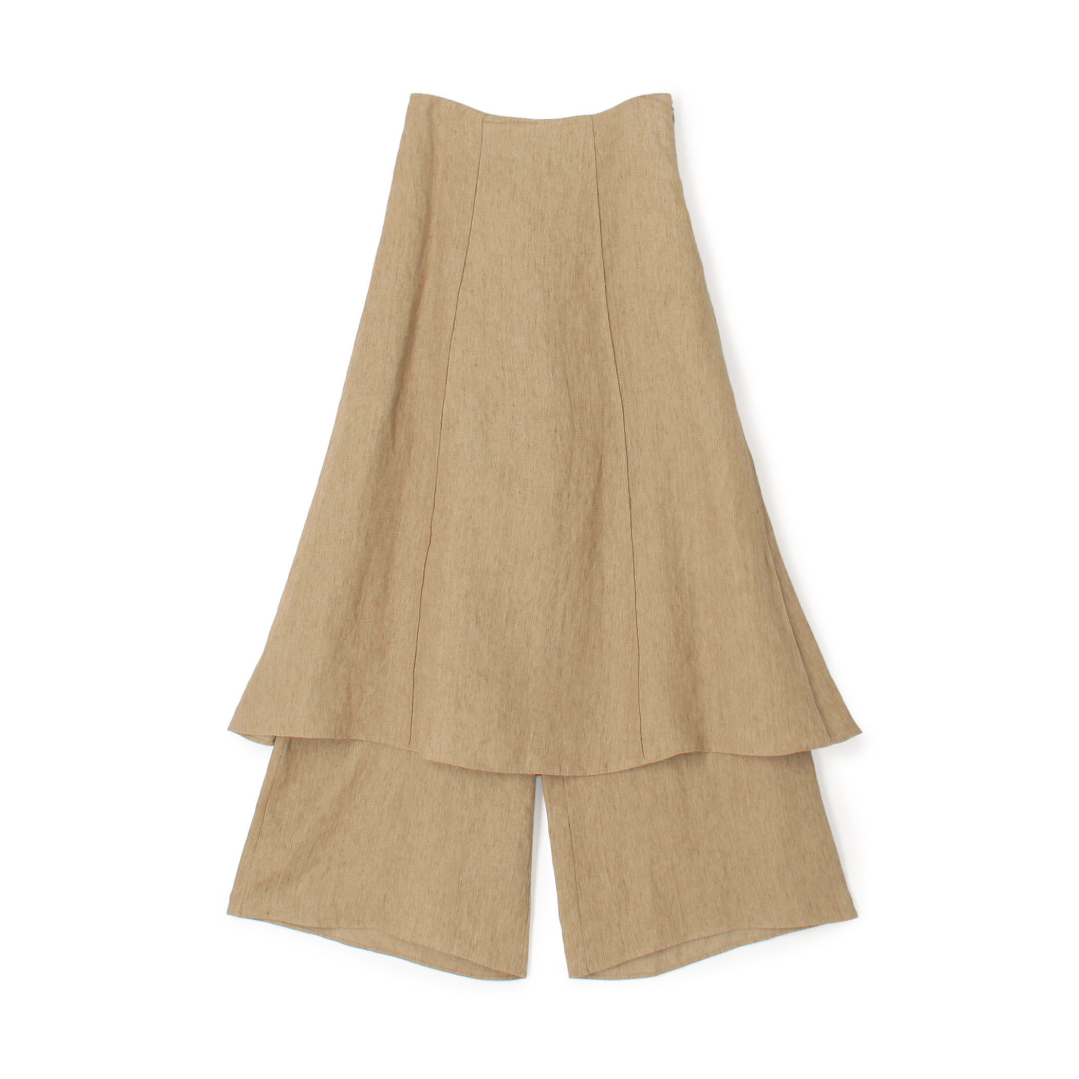 RUOHAN FLORES SKIRTPANTS リネン スカートパンツ｜トゥモローランド