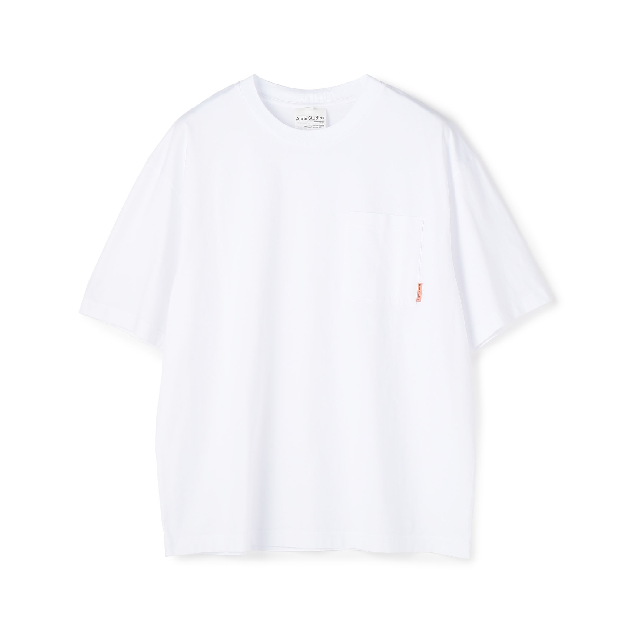 acne studios white tee