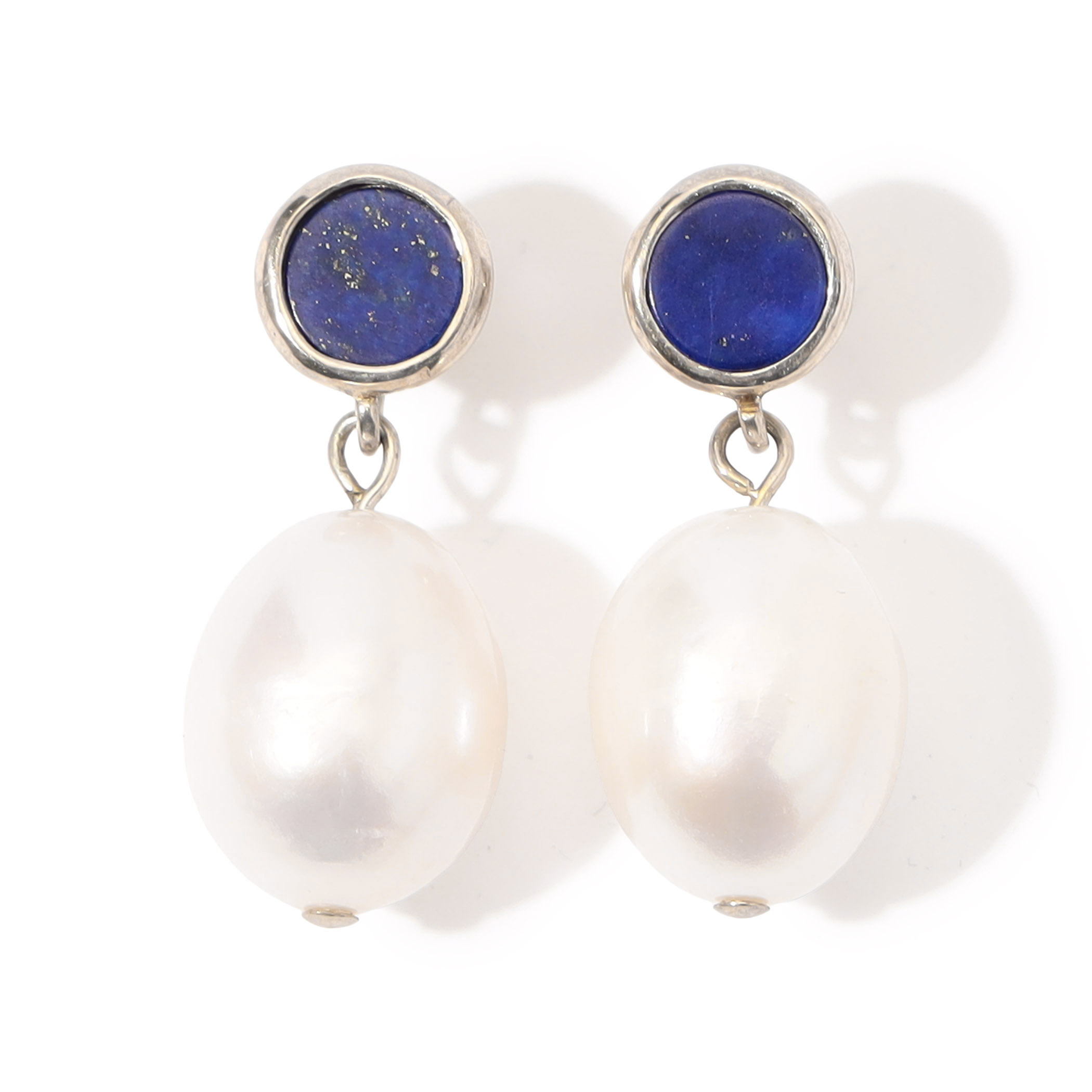 SOPHIE BUHAI Neue Pearl Lapis ピアス