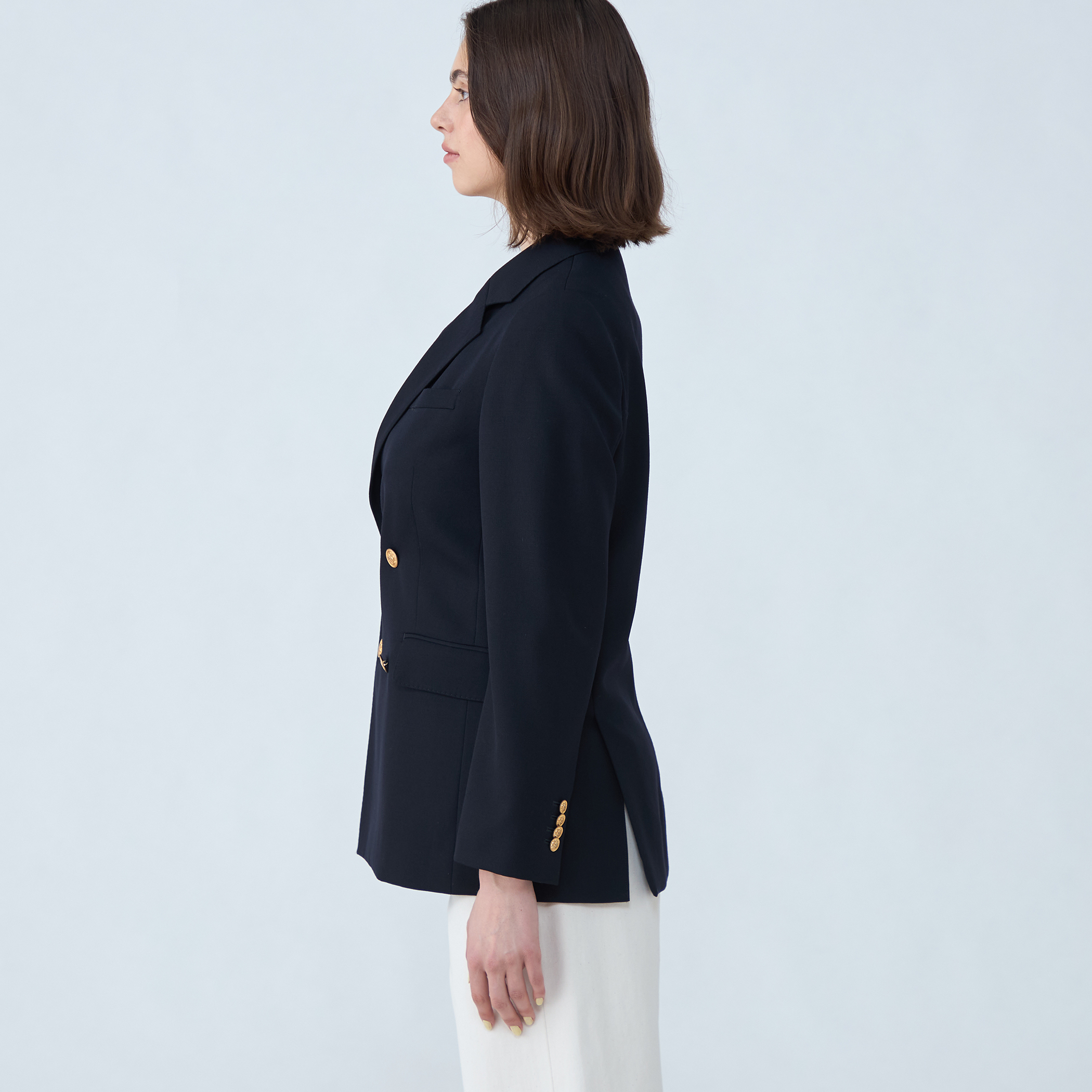 ビンテージギャバジン ダブルブレストジャケット｜トゥモローランド