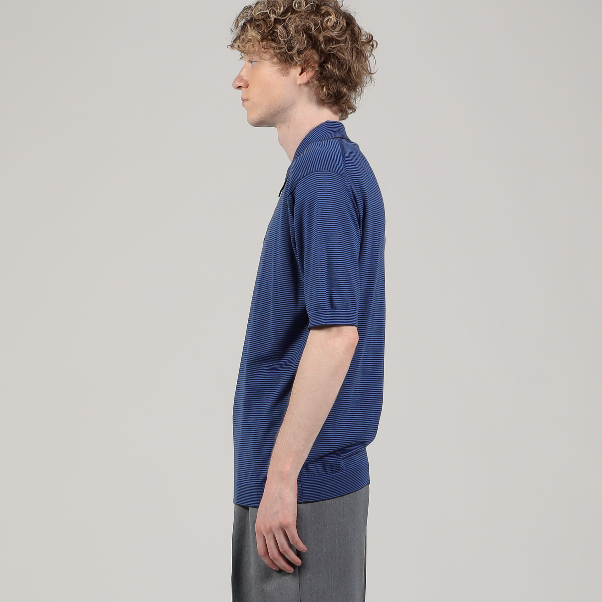 JOHN SMEDLEY KYSON 30G EASY FIT ニットポロシャツ｜トゥモローランド