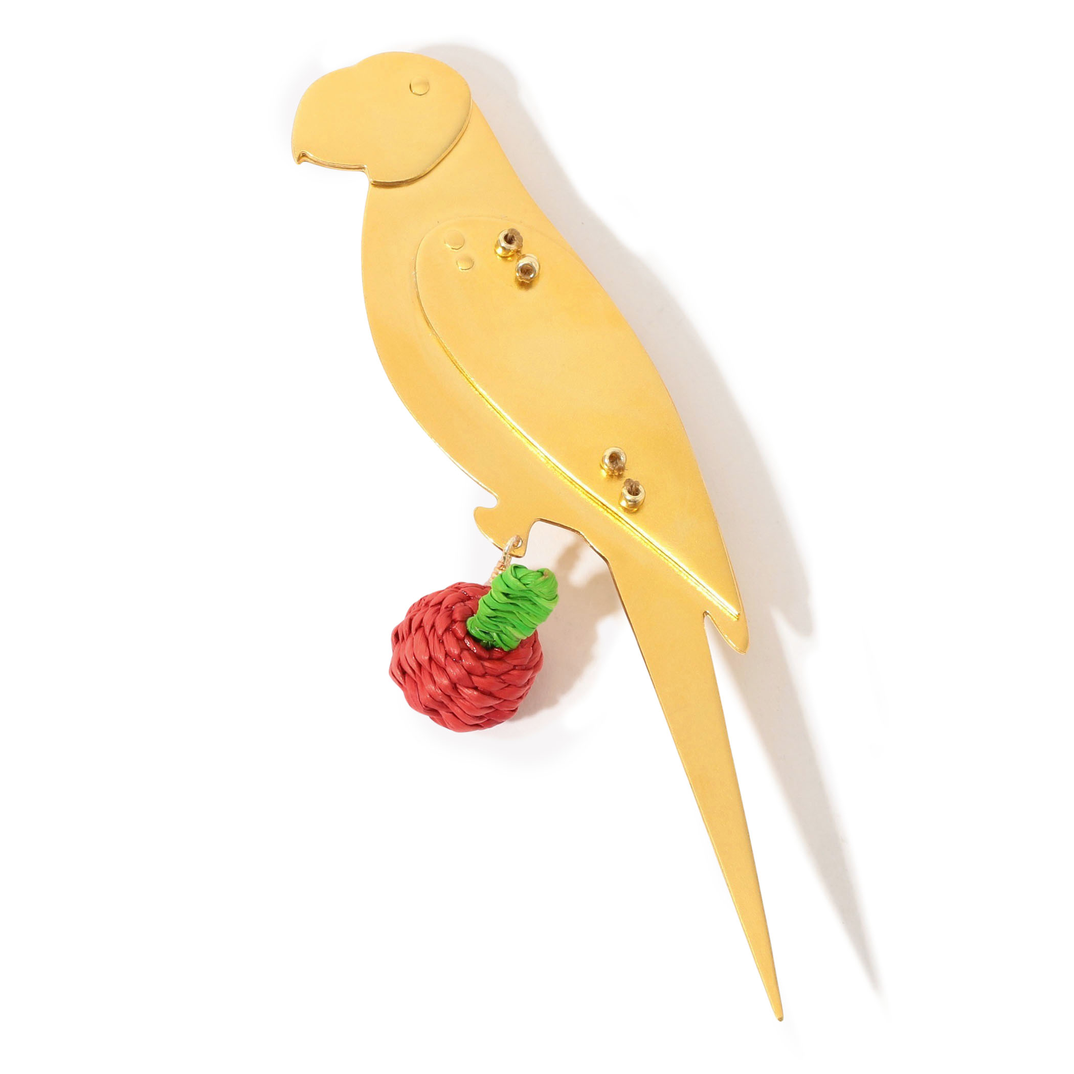 【別注】MERCEDES SALAZAR GOLDEN BIRD ブローチ