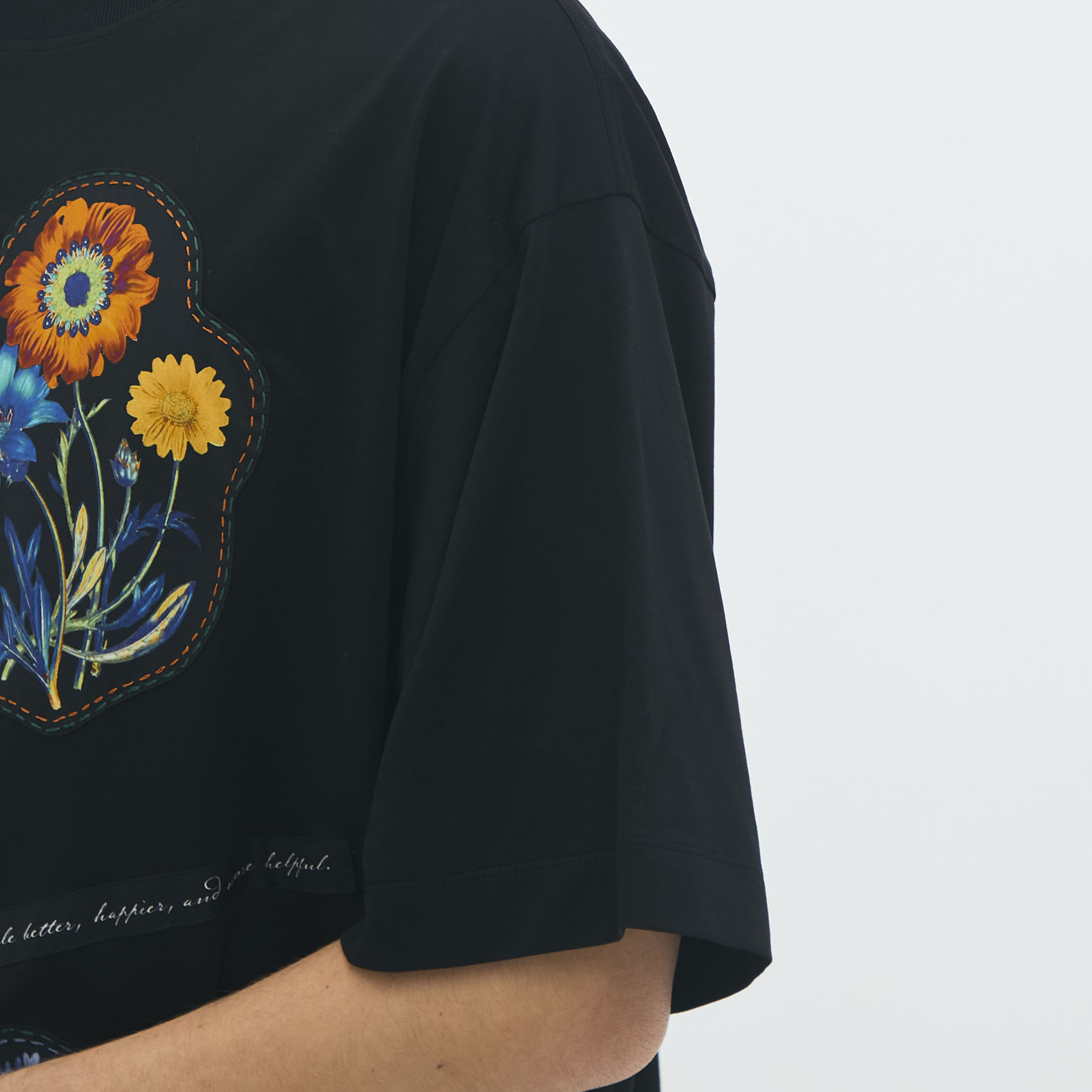 CABaN スビンコットン FLOWERSモチーフTシャツ｜トゥモローランド 公式