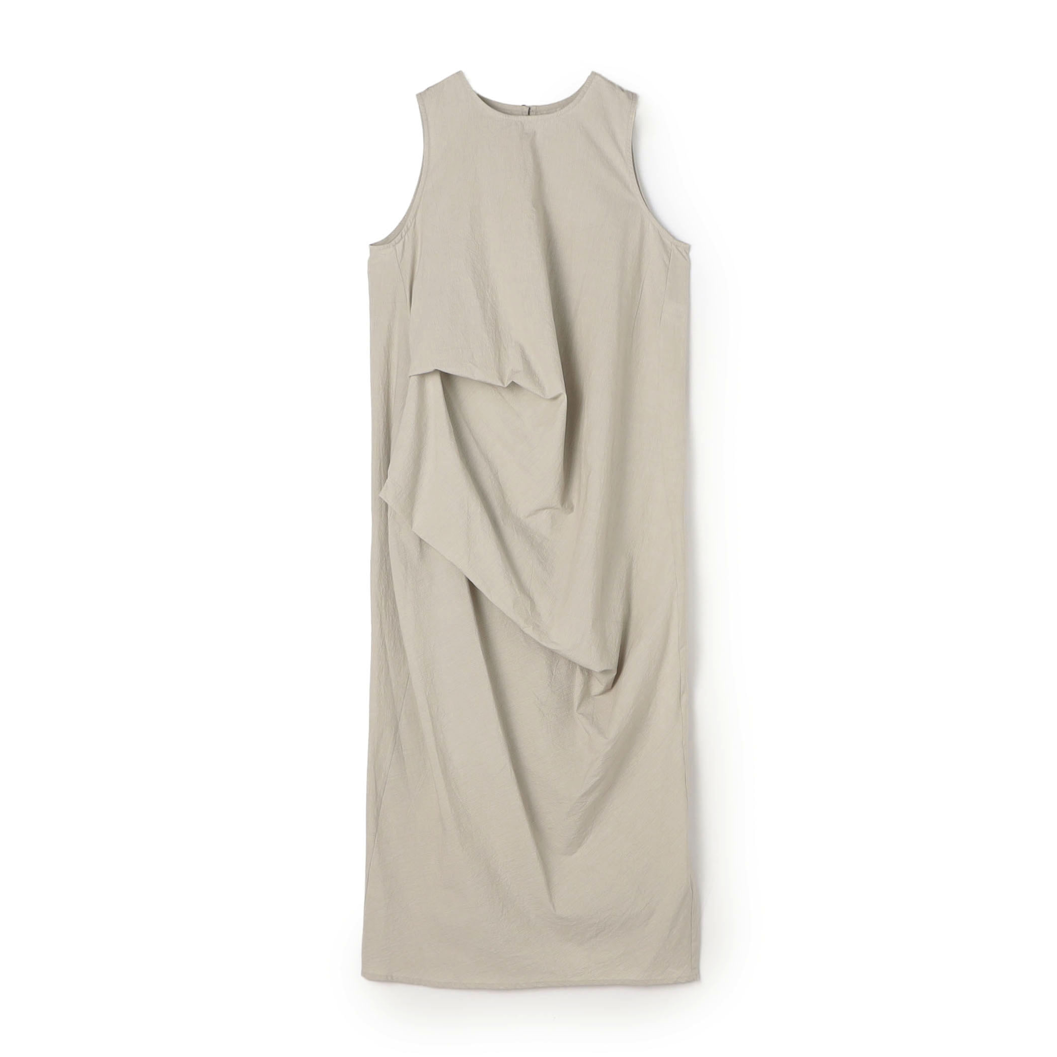 LAUREN MANOOGIAN RIPSTOP アシンメトリータックワンピース