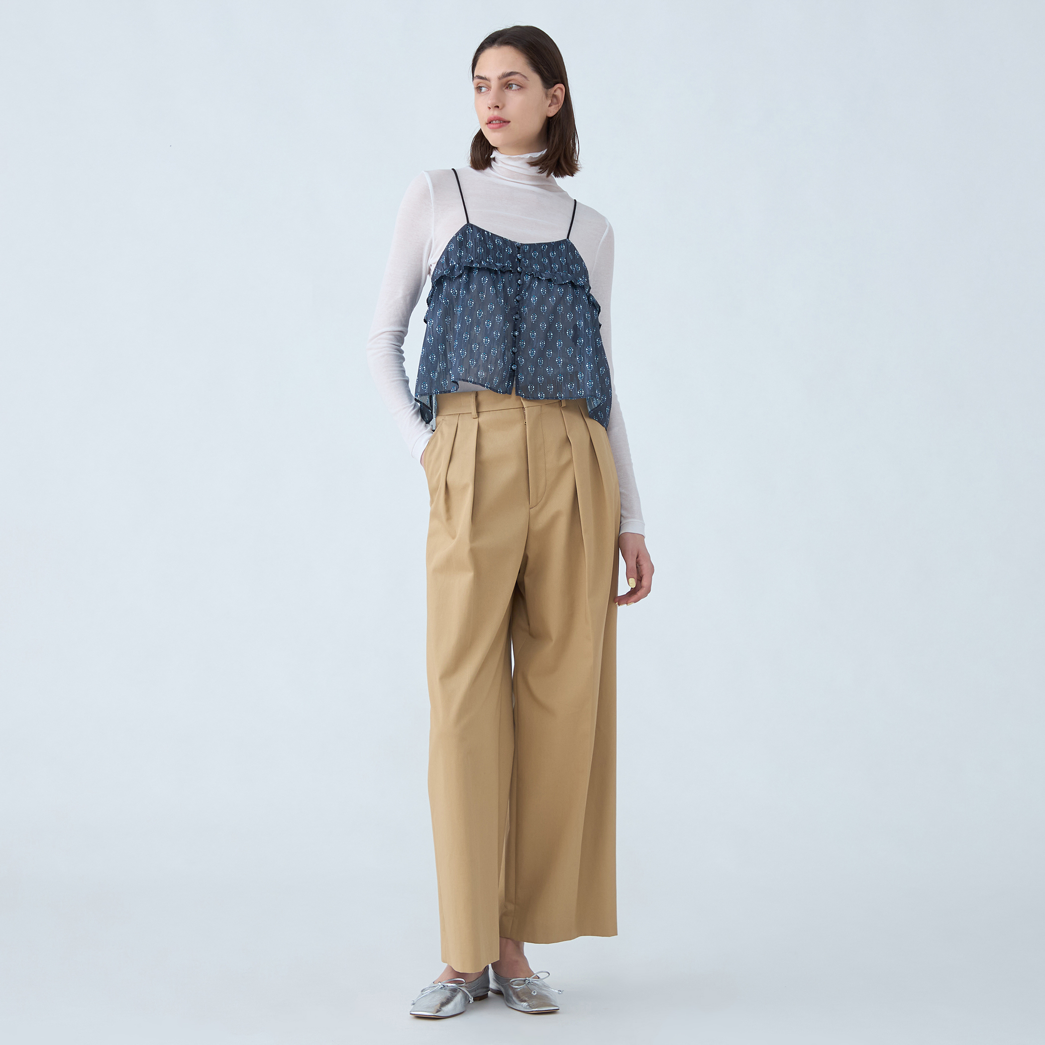 FRP / フリル キャミソール WOMEN トップス > キャミソール