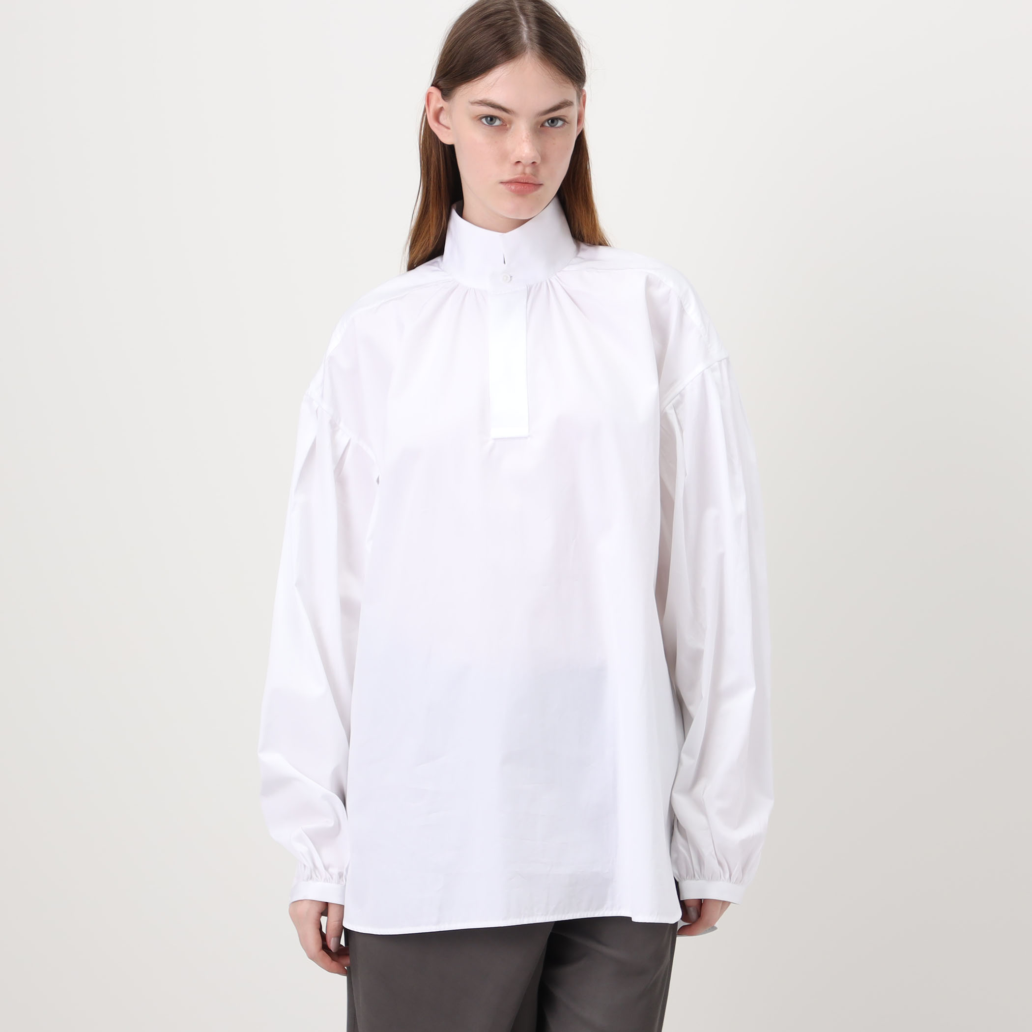 BOURRIENNE SHIRT スタンドカラーシャツ｜トゥモローランド 公式サイト