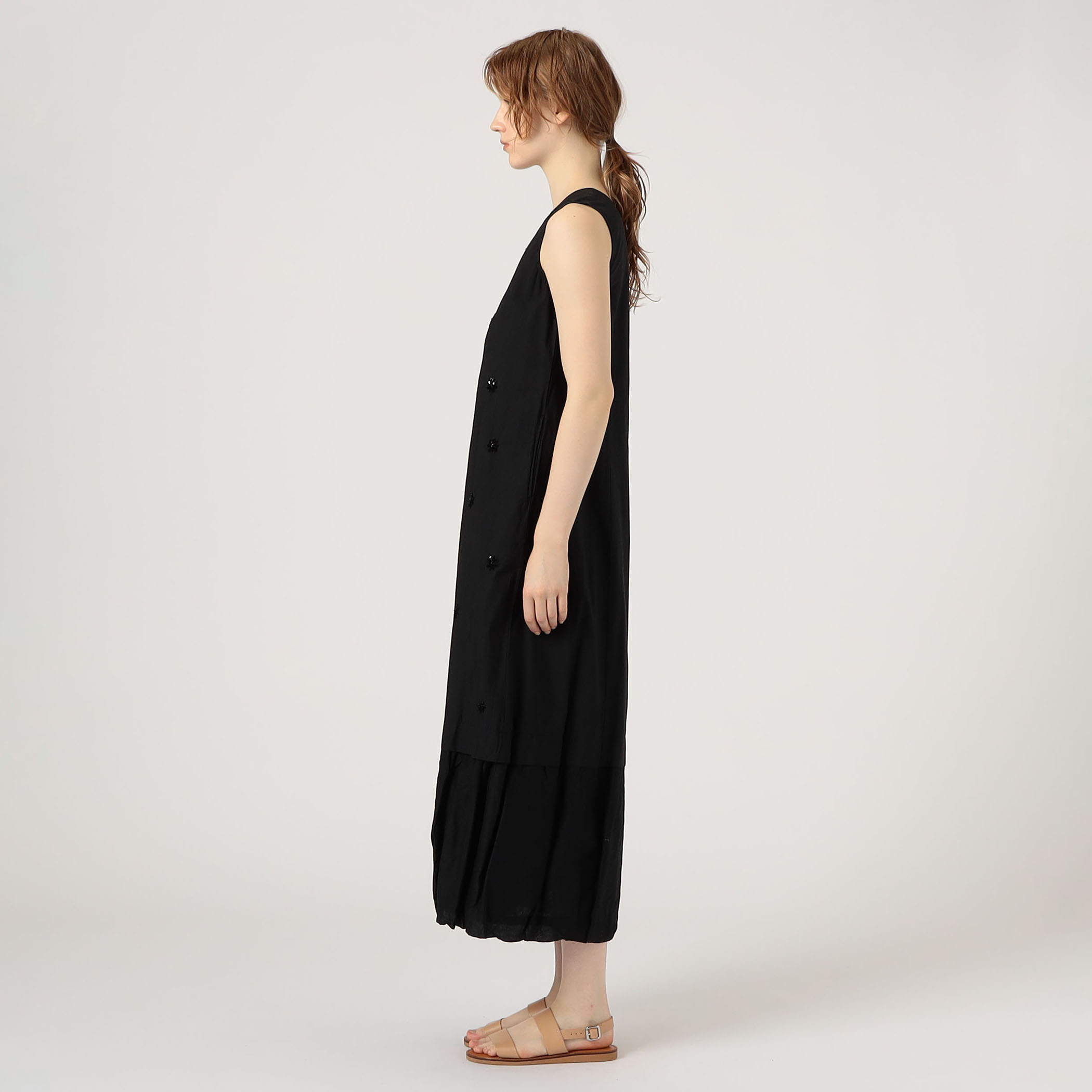 ❣️お値下げ　新品ne Quittez pasネイビーとブルーのロングドレス❣️ ❣️新品ne Quittez pasネイビーとブルーのロングドレス