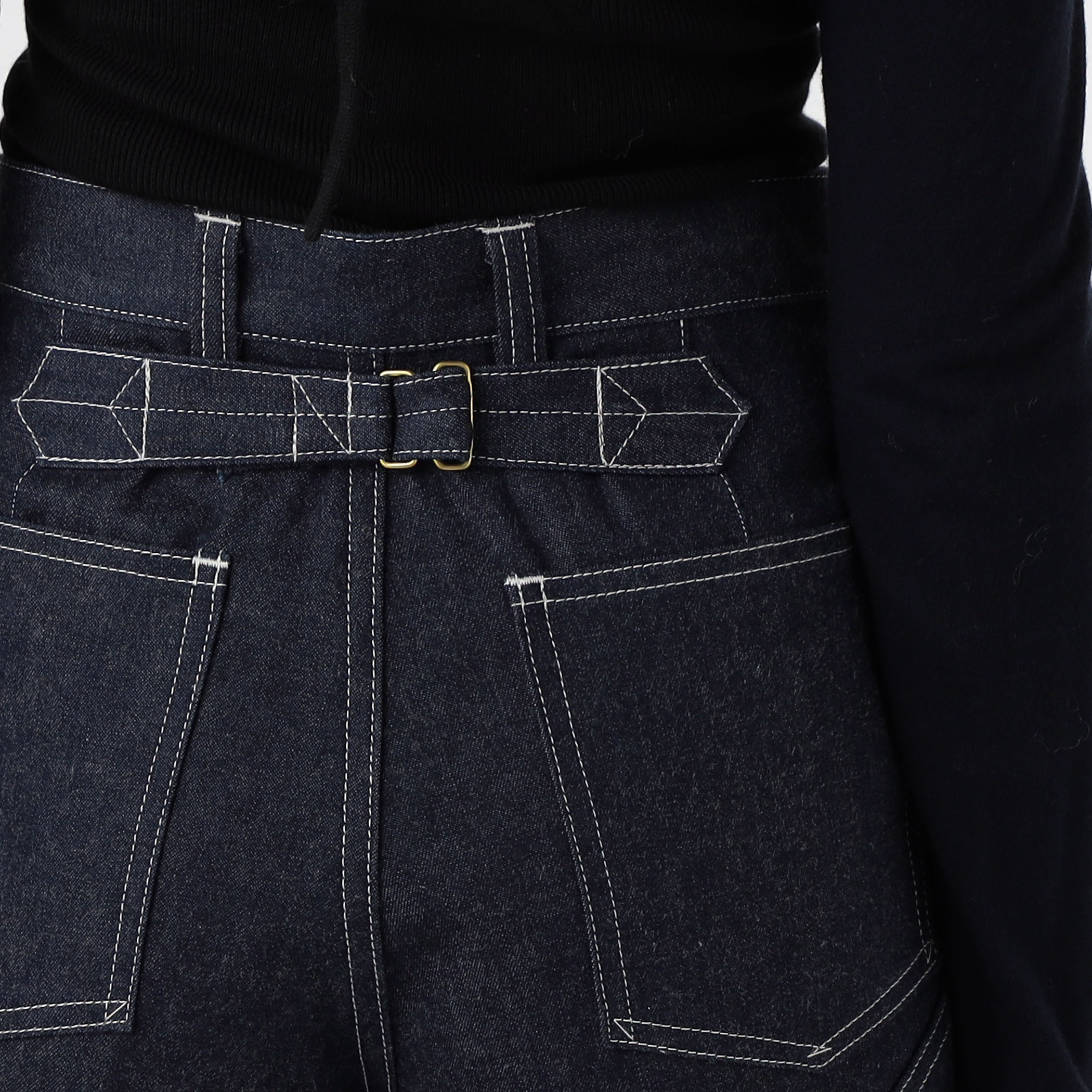 FUMIKA_UCHIDA DENIM ハイウエストバギー｜トゥモローランド 公式通販