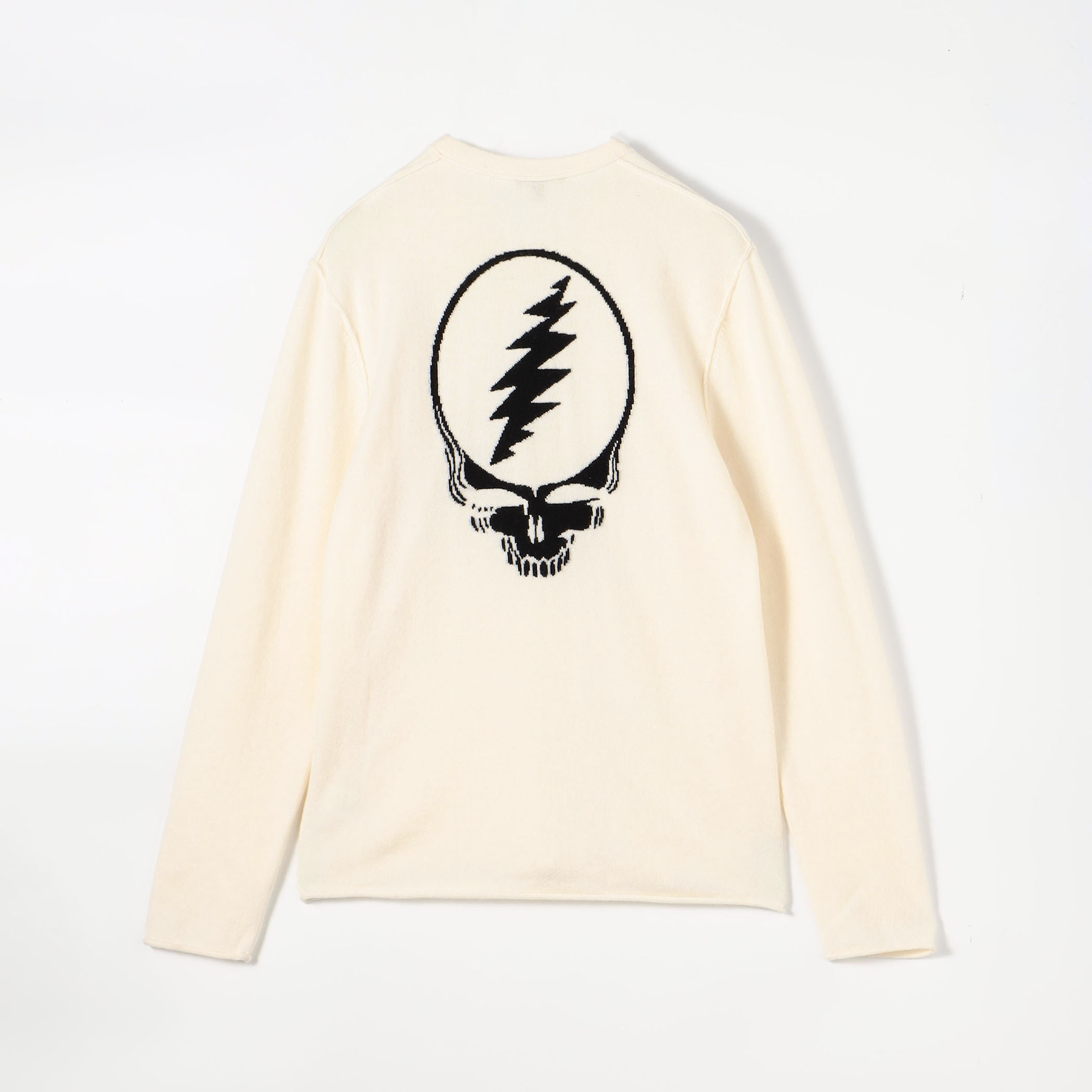 GRATEFUL DEAD リサイクルドカシミヤ バックプリントプルオーバー MRBC3426GM