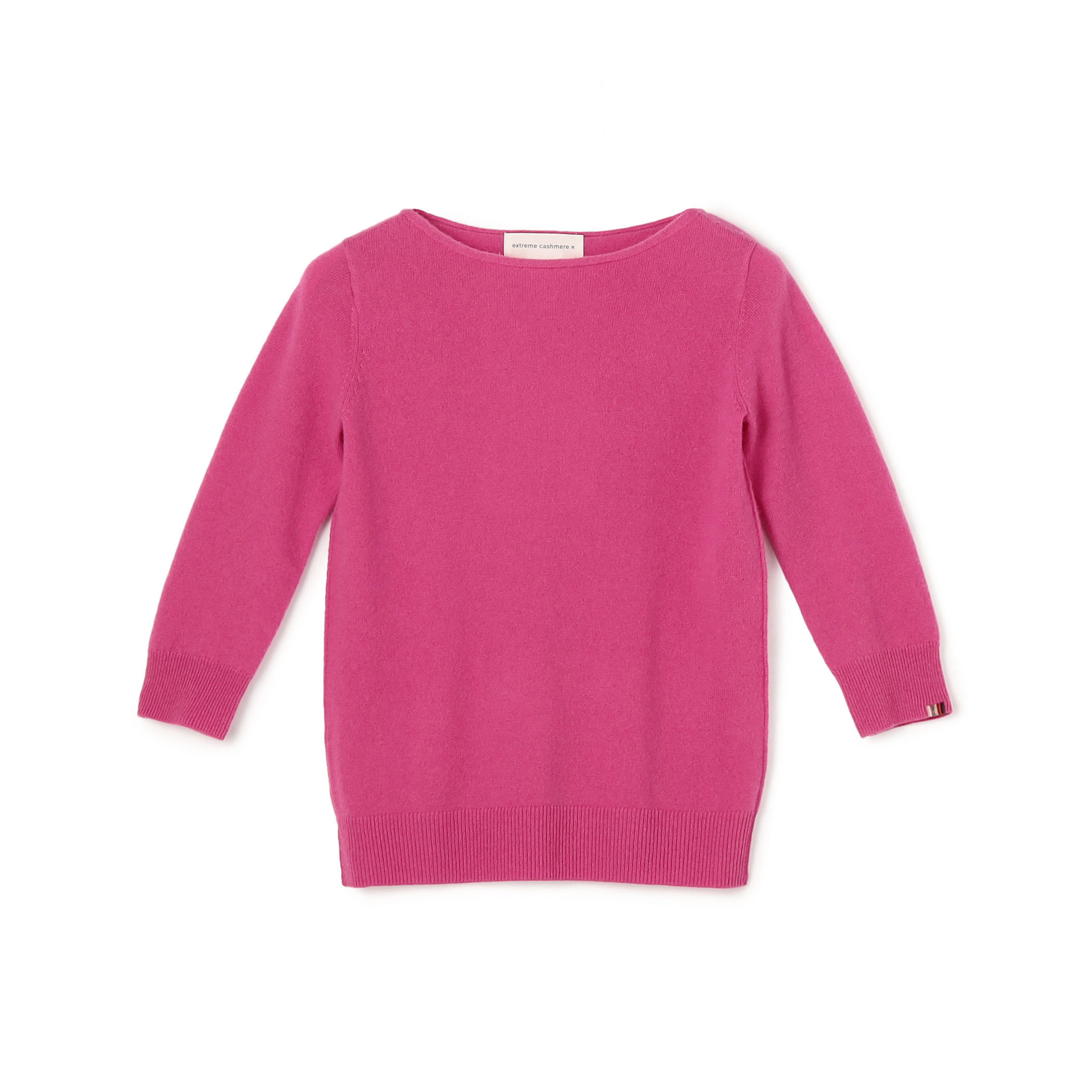 extreme cashmere boat neck tops