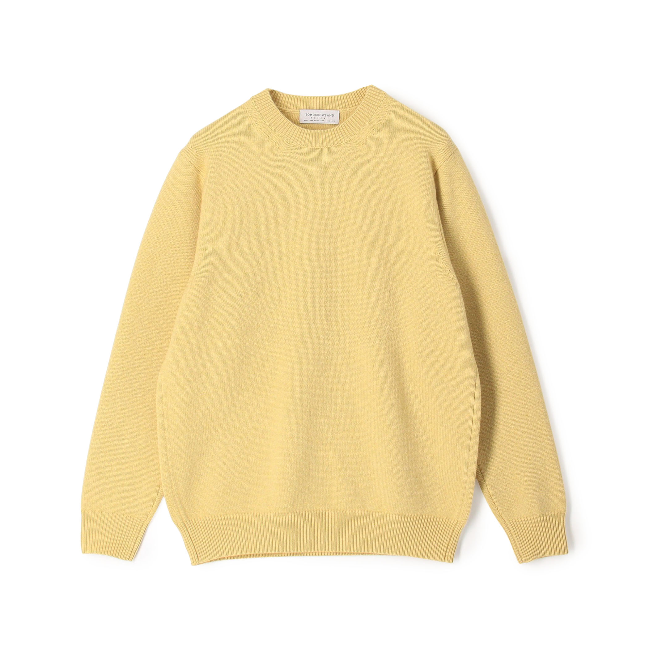 TOMORROWLAND tricot スーパーファインラムウール クルーネックプルオーバー
