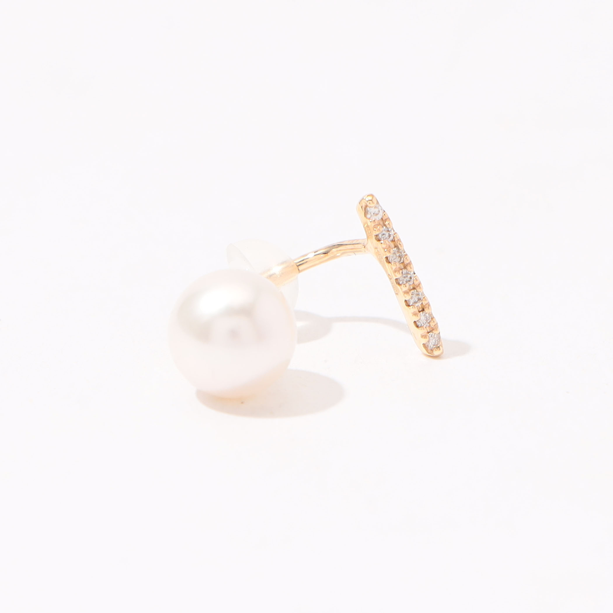 Hirotaka ショートバー ダイヤモンド ピアス｜トゥモローランド
