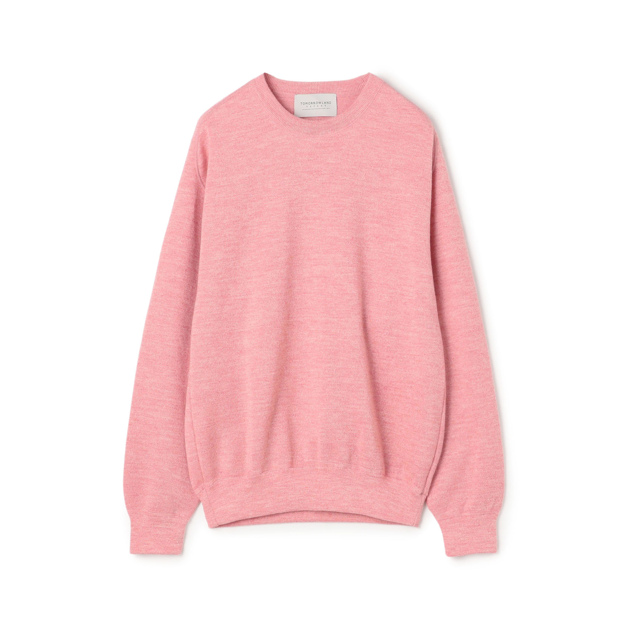 TOMORROWLAND Tricot ウールラミー クルーネックプルオーバー