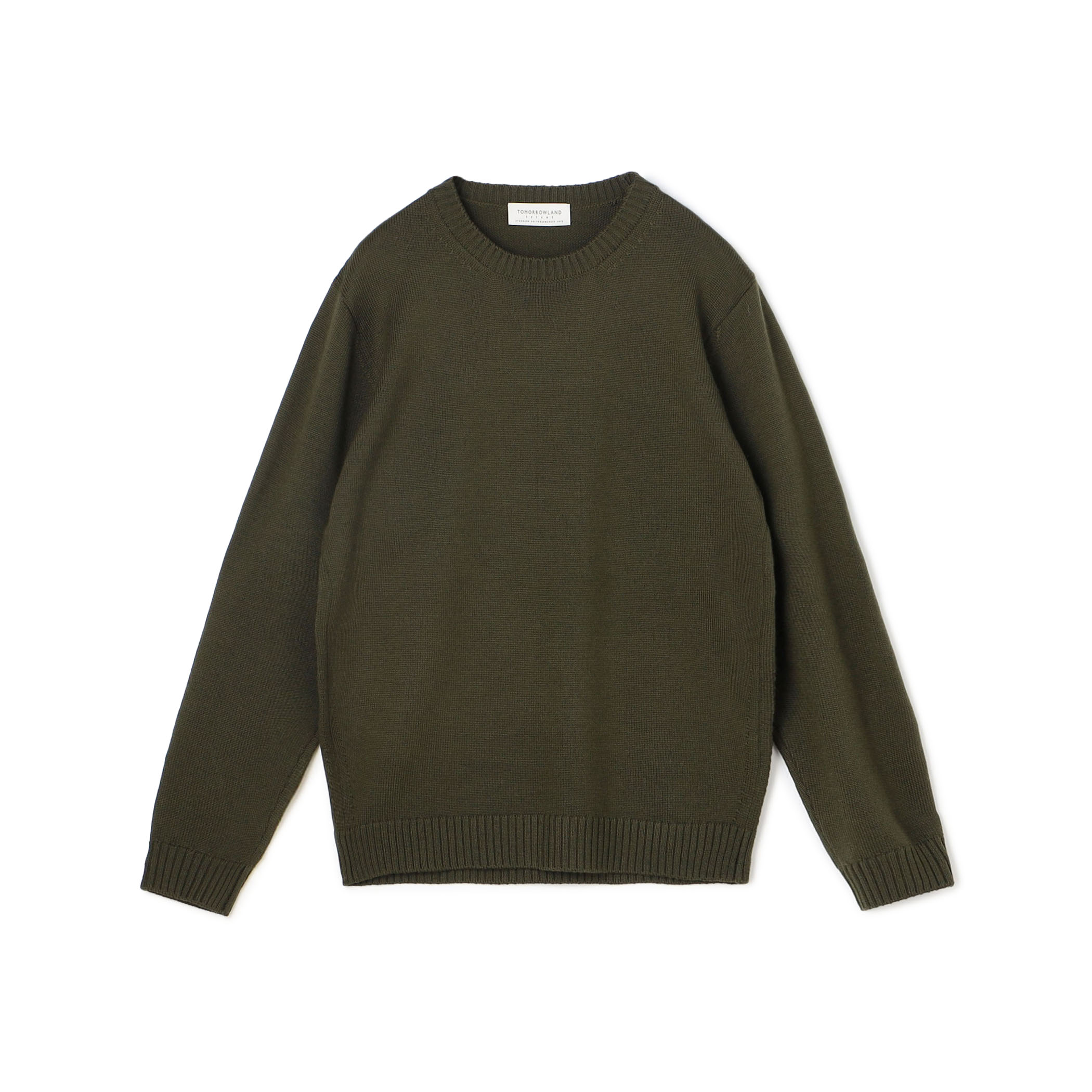 ■TOMORROWLAND tricot メリノベーシック クルーネックプルオーバー