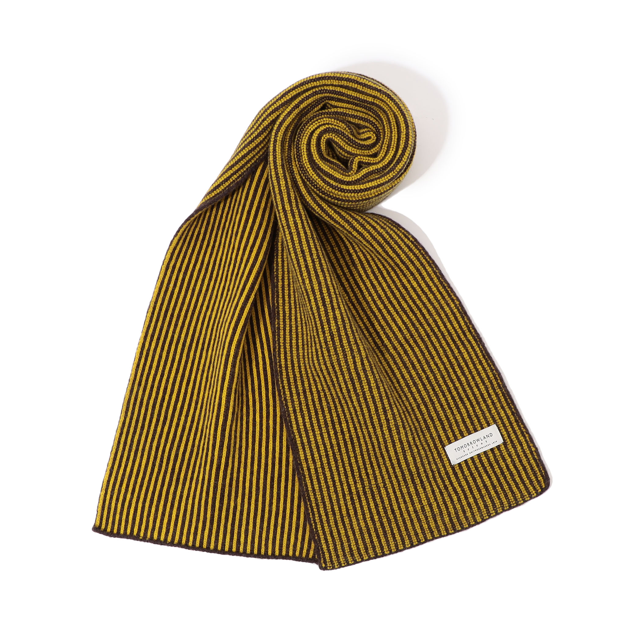 ウールストライプマフラー