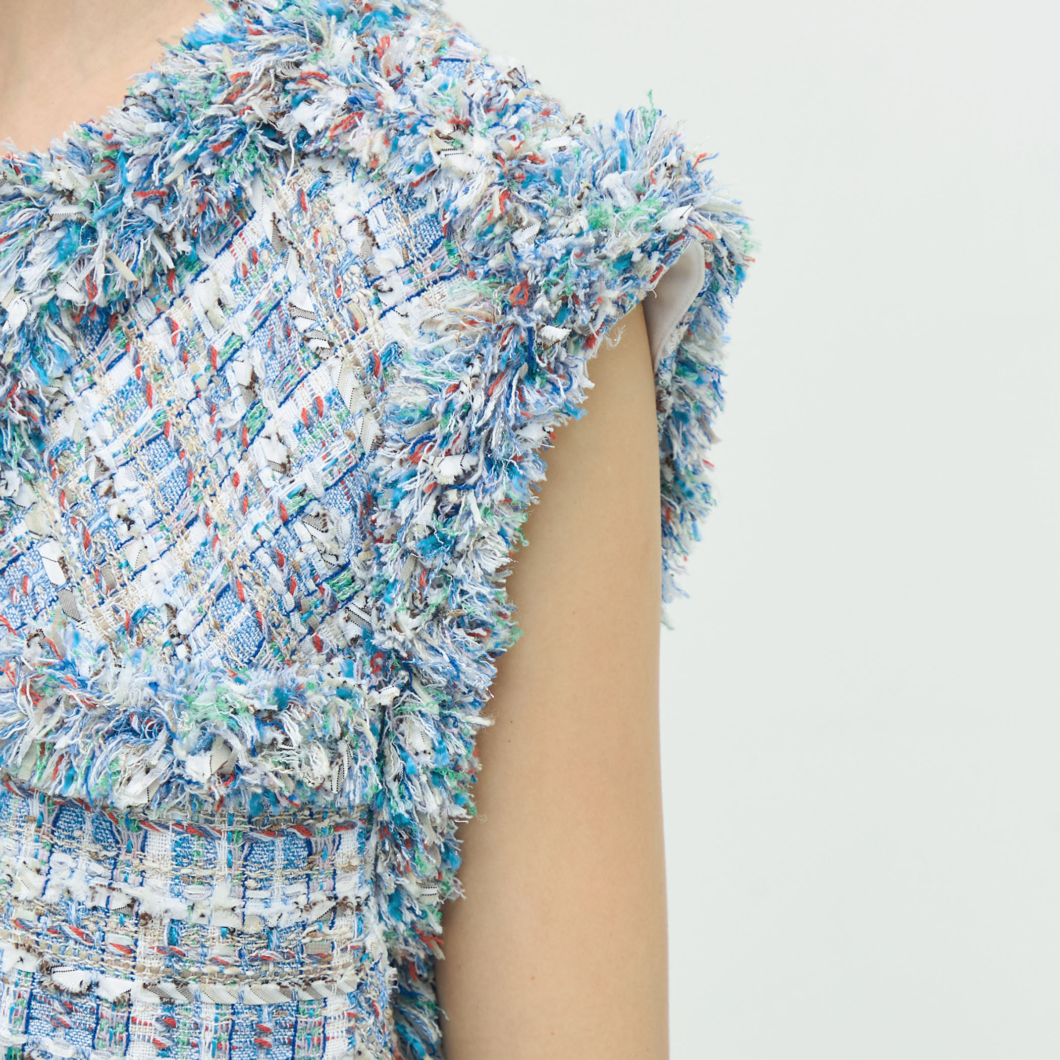 ミックスツイード ショートジレ｜トゥモローランド 公式通販