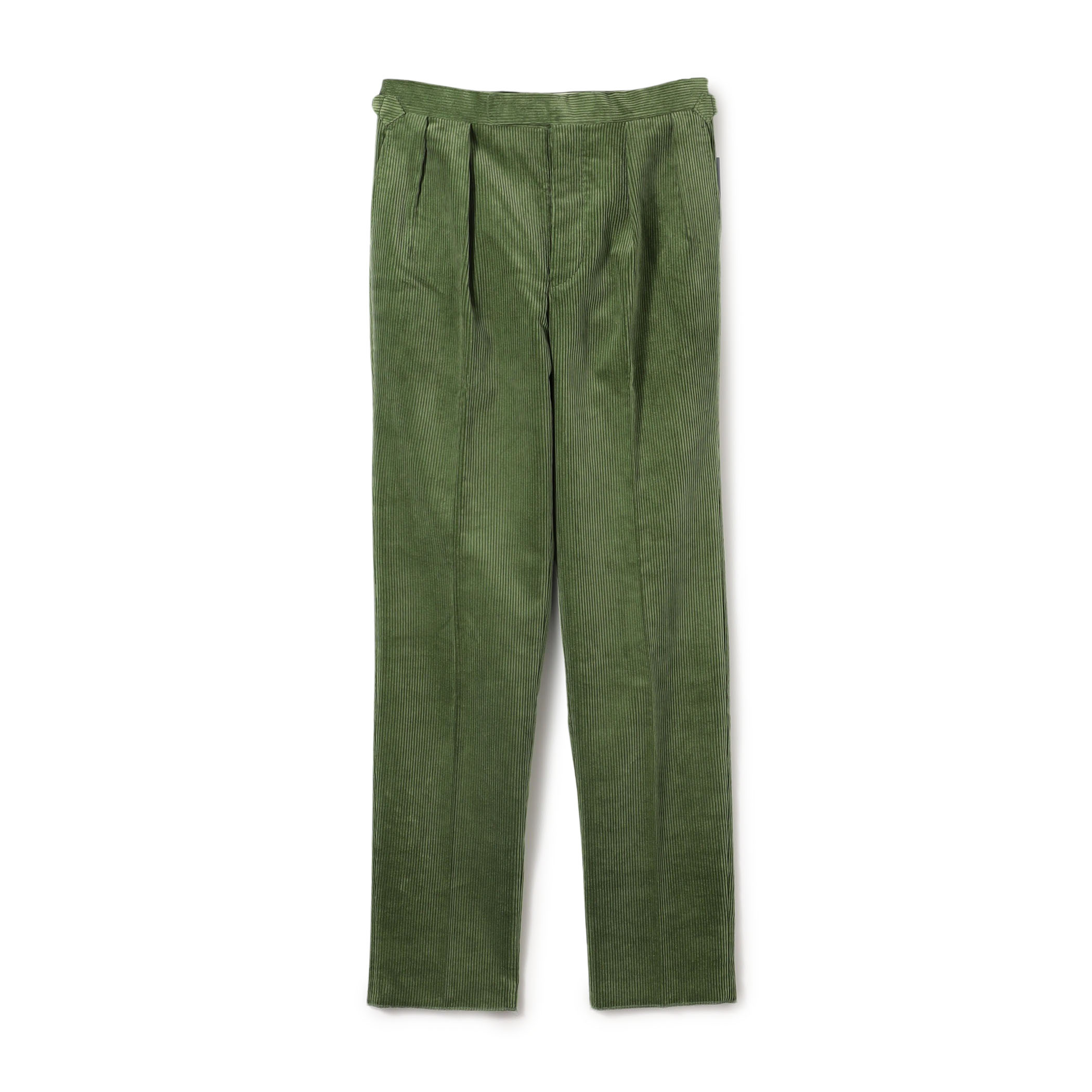 Fumiya Hirano REGENT コットン イン2プリーツトラウザーズ