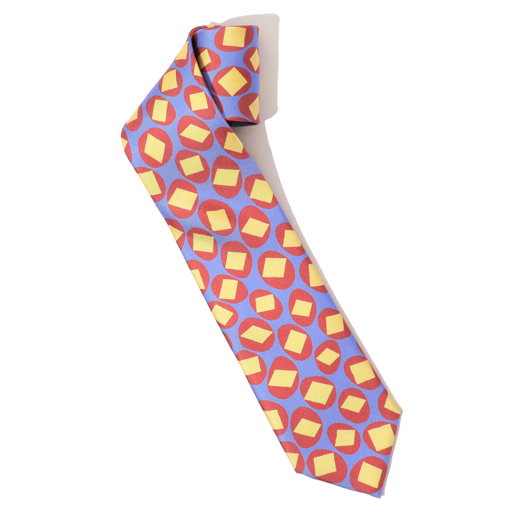 Charvet シルクプリント ネクタイ