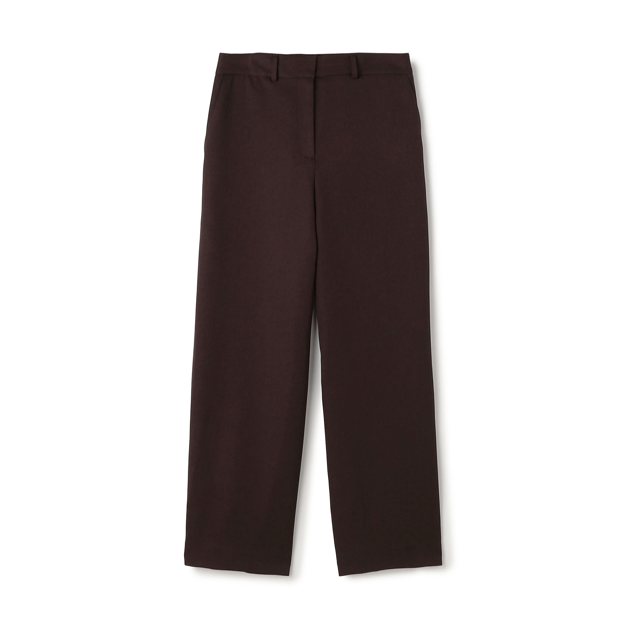 パウダリーストレッチツイル セミワイドパンツ