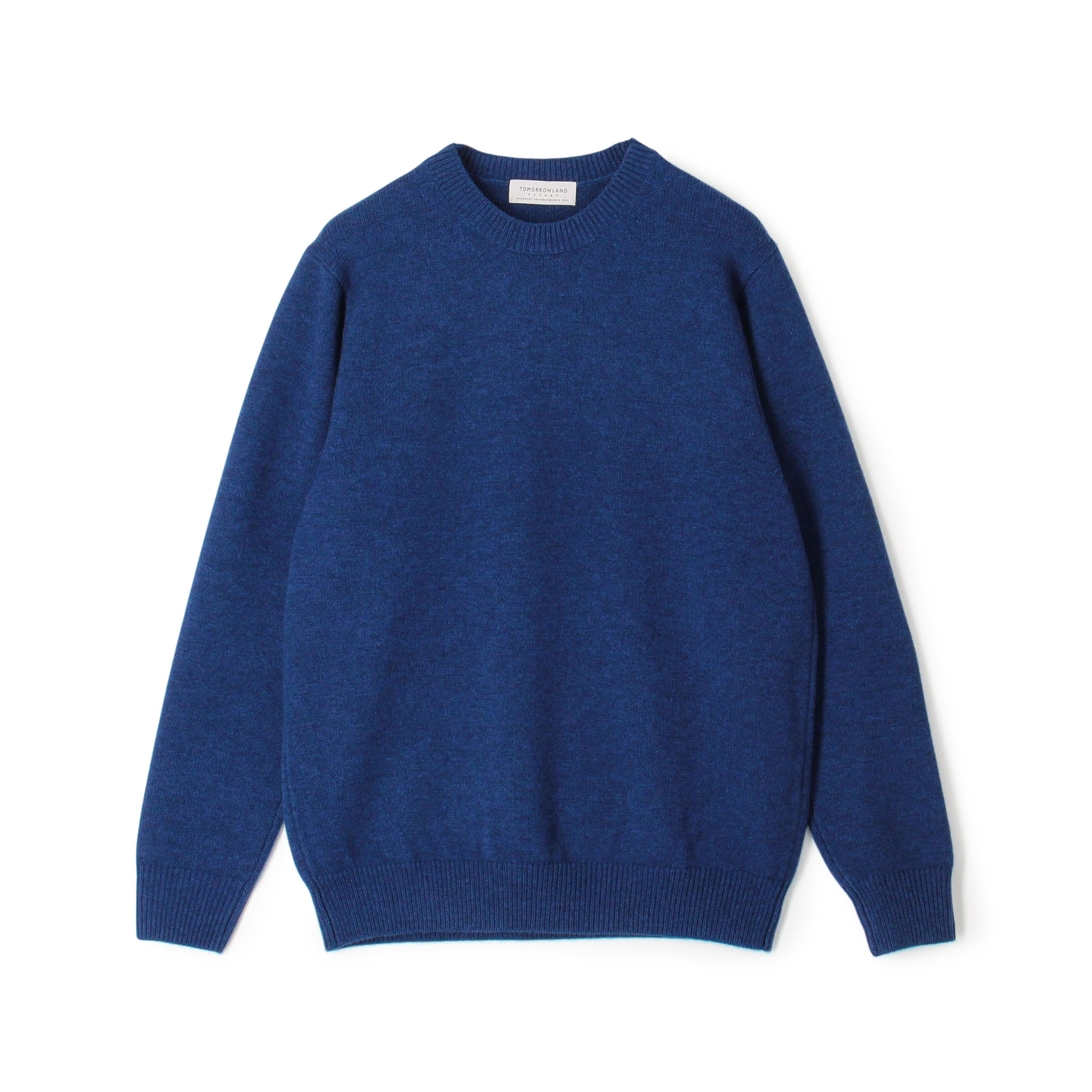 TOMORROWLAND tricot スーパーファインラムウール クルーネックプルオーバー
