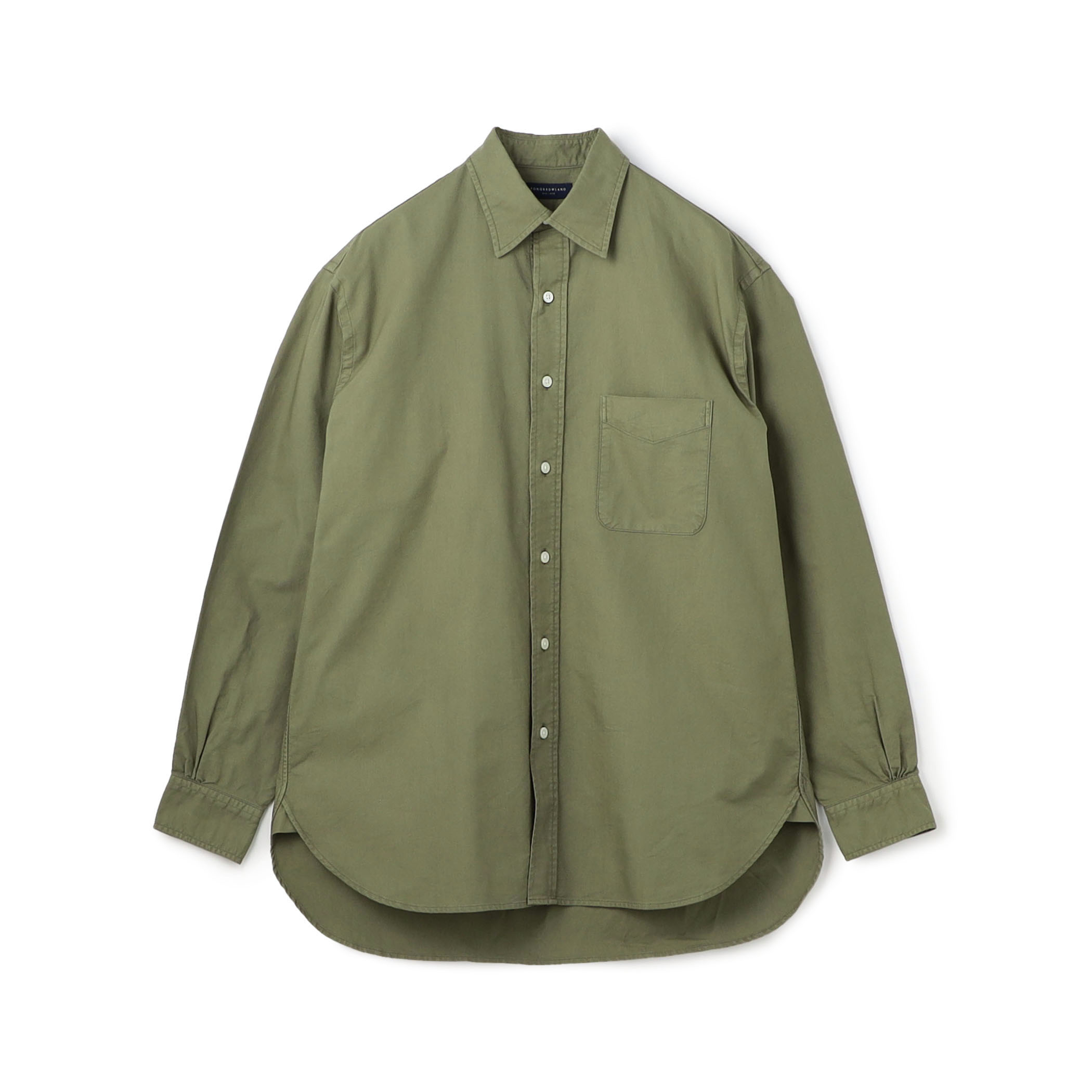 スーピマコットン オックスフォード ロングスリーブシャツ ALBIATE