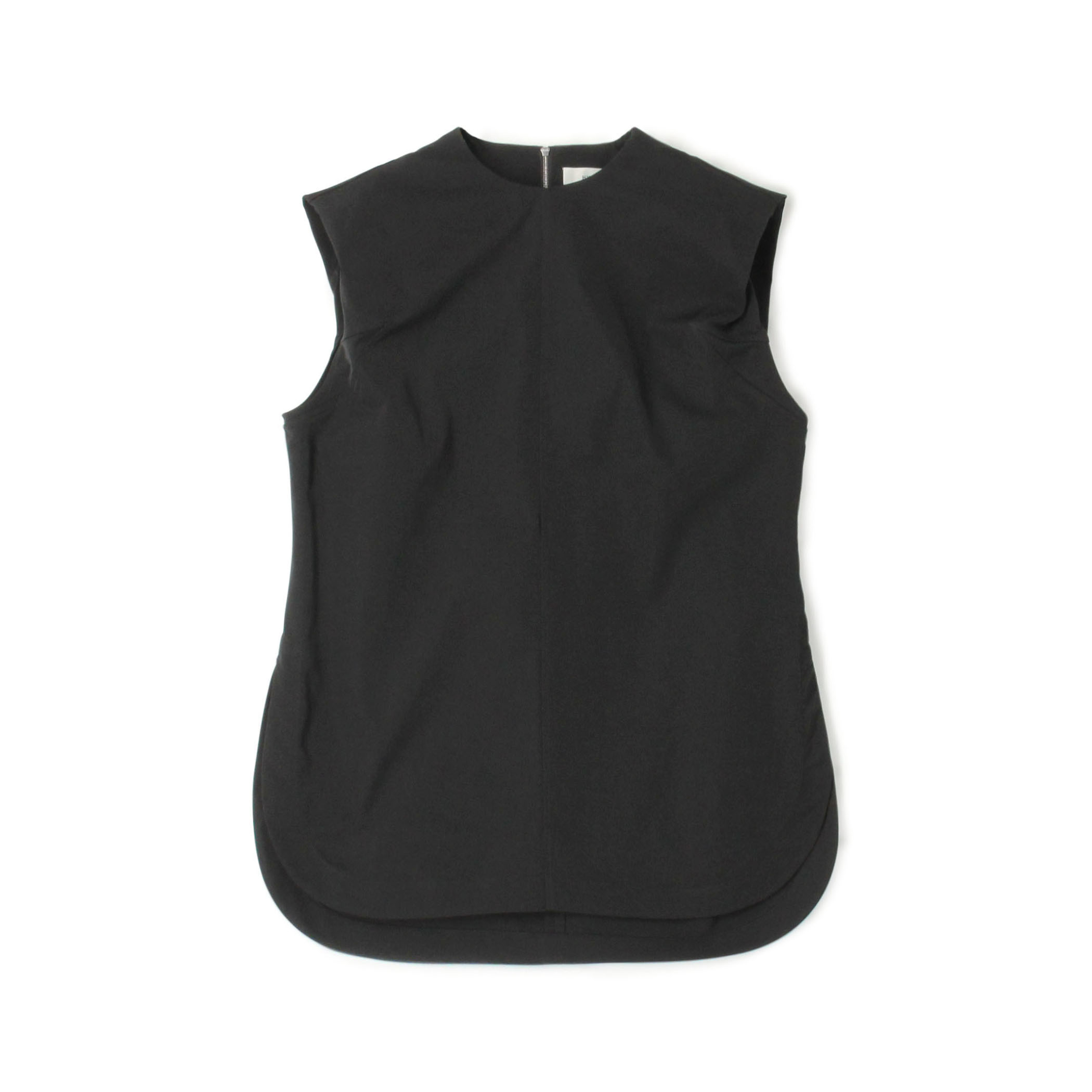 HYKE TASLAN TWILL SLEEVELESS TOP