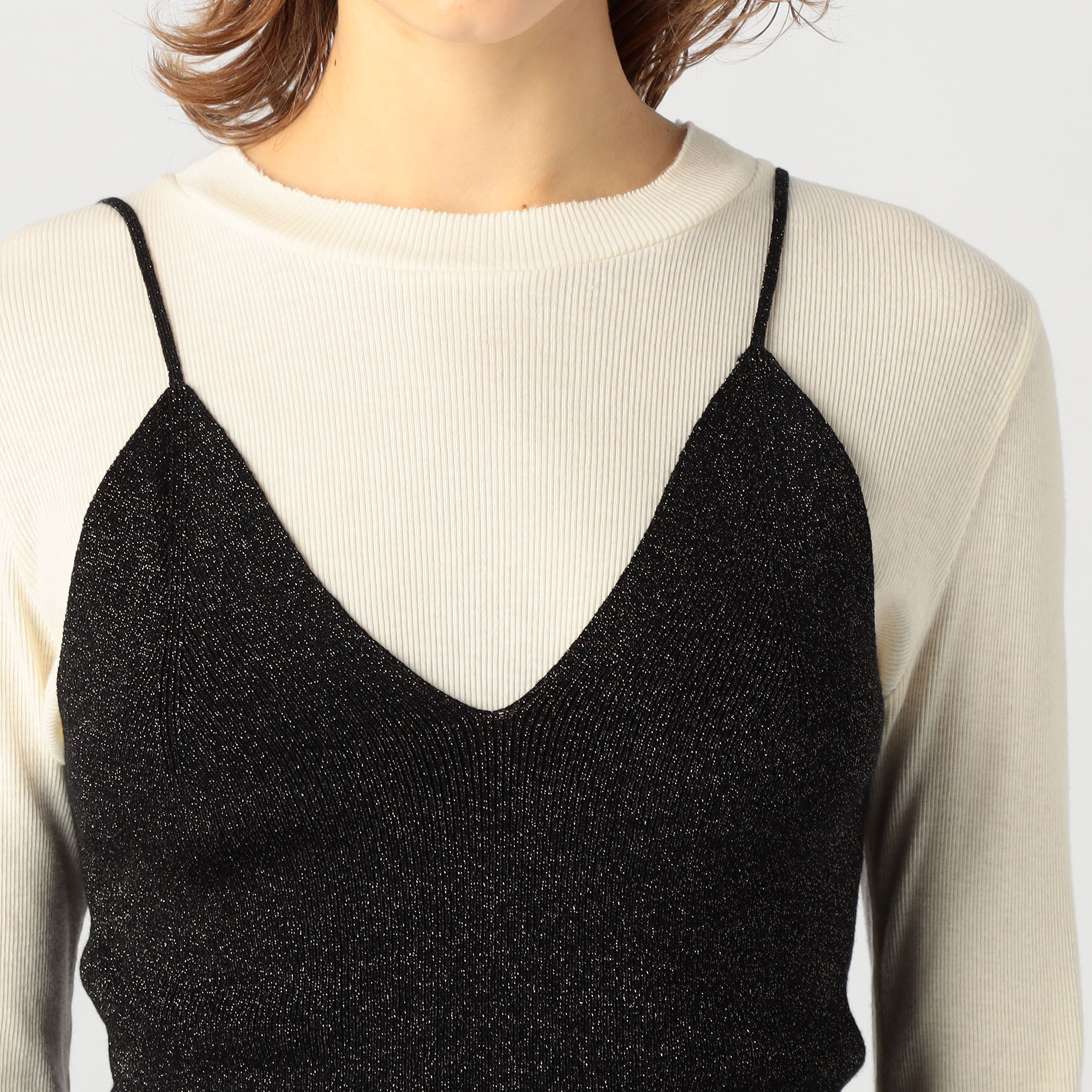 KANAKO SAKAI RIBBED-KNIT CAMISOLE｜トゥモローランド 公式通販